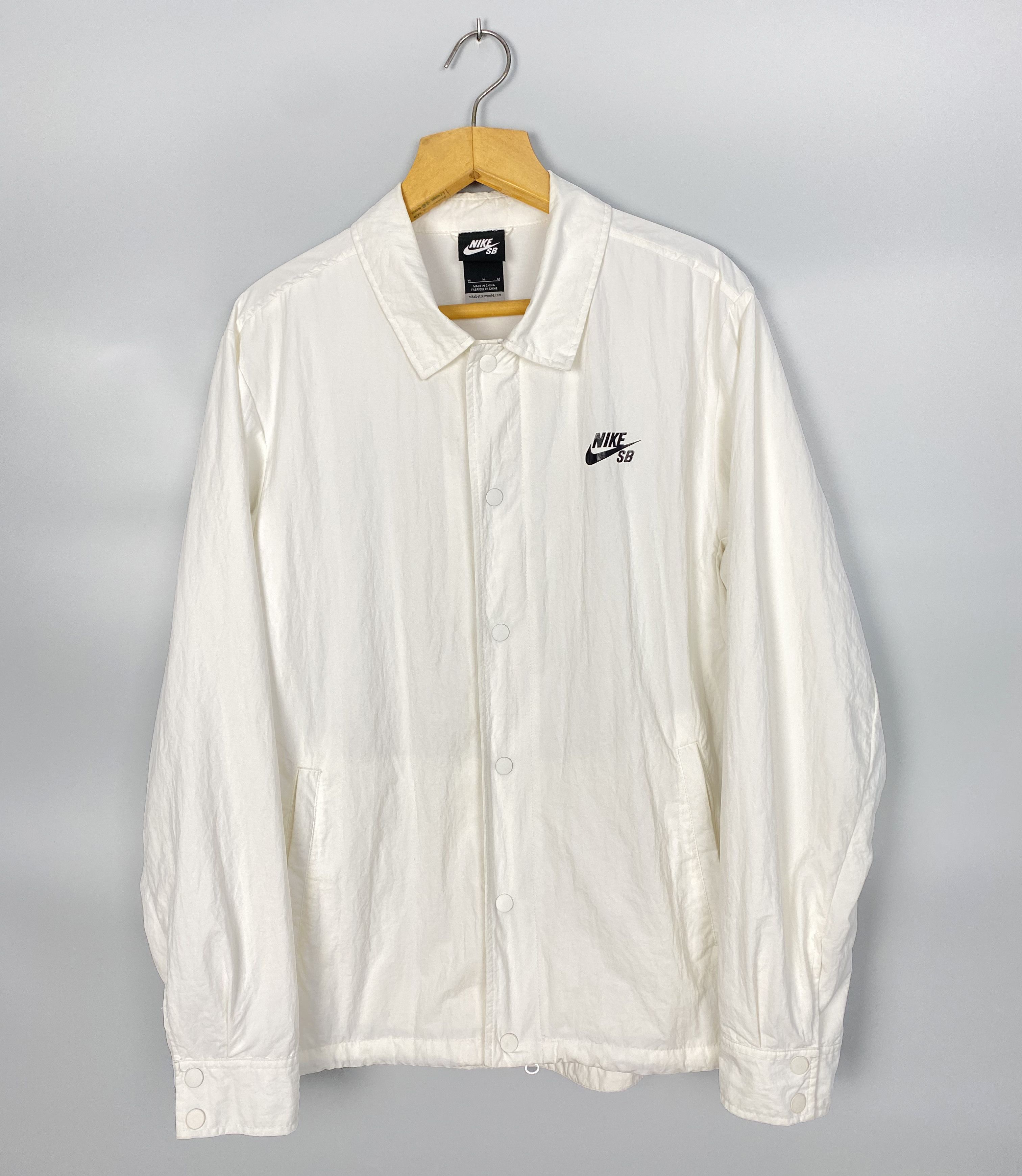 Nike Nike SB Coach White Jacket Size US M / EU 48-50 / 2 - 9 Thumbnail