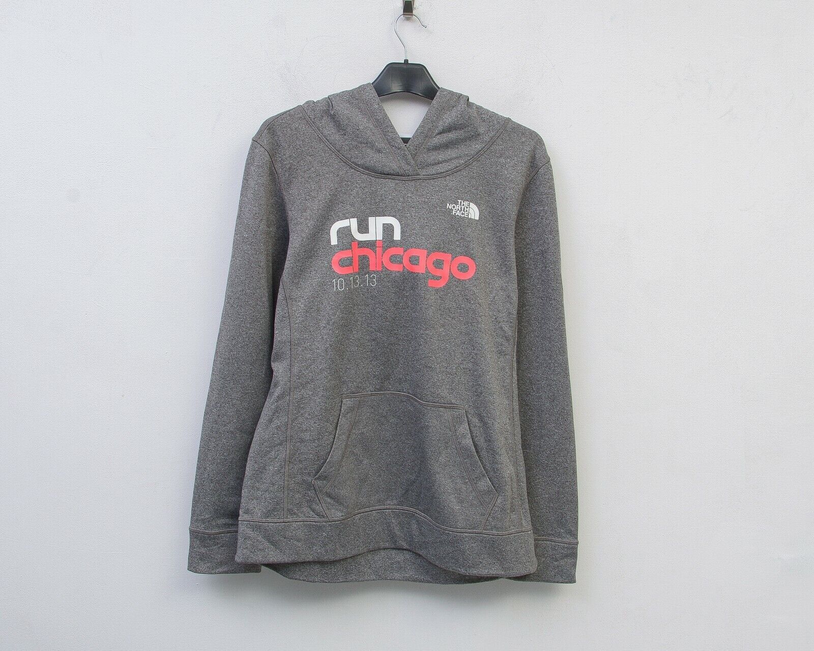 The North Face Women's Run Chicago Softshell Hoodie Jacket Sweatshirt Grey Size L / US 10 / IT 46 - 1 Thumbnail
