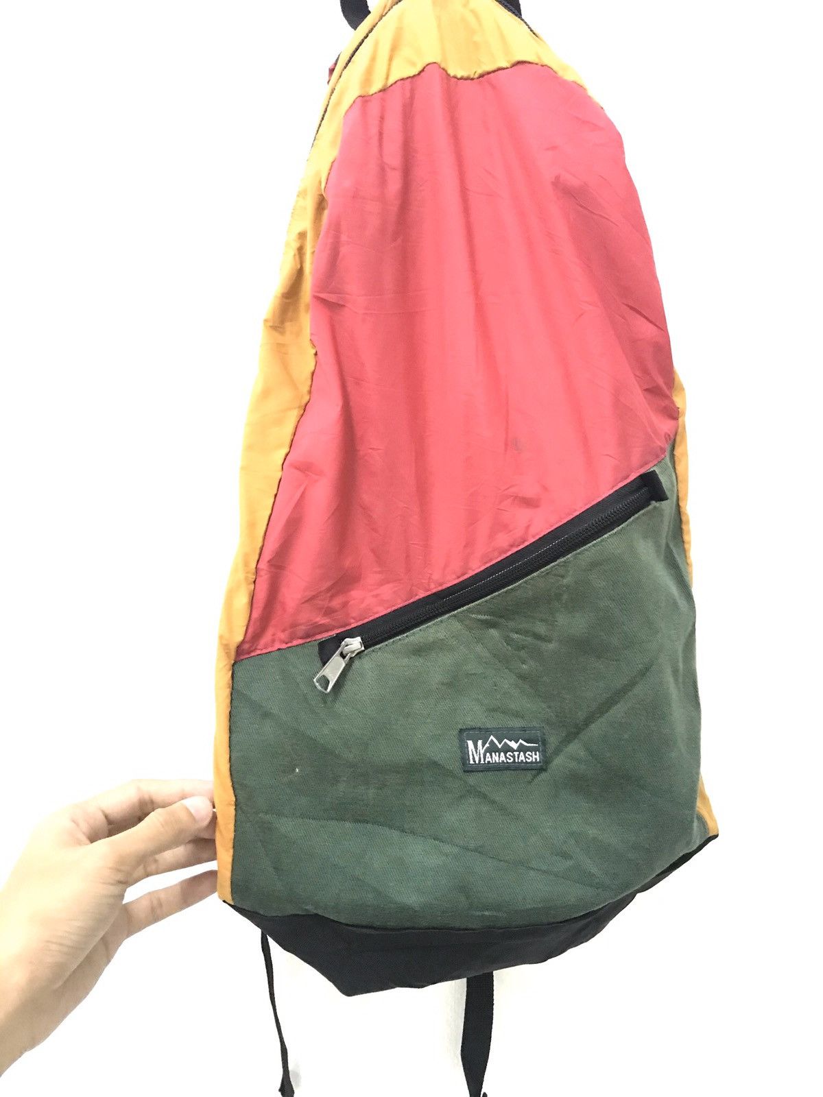 Manastash × Vintage 🔥80s Manastash Multicolour Backpack Size ONE SIZE - 3 Thumbnail
