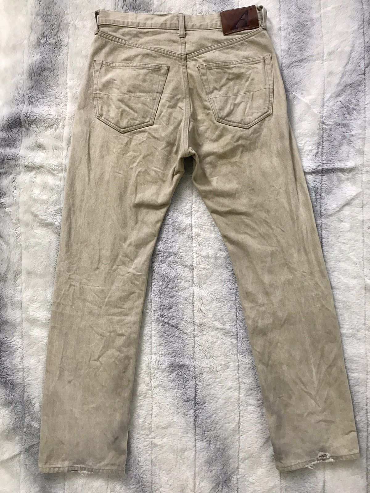 ANATOMICA 💥Anatomica Paris Denim Jeans Light Nude Size US 31 - 4 Thumbnail
