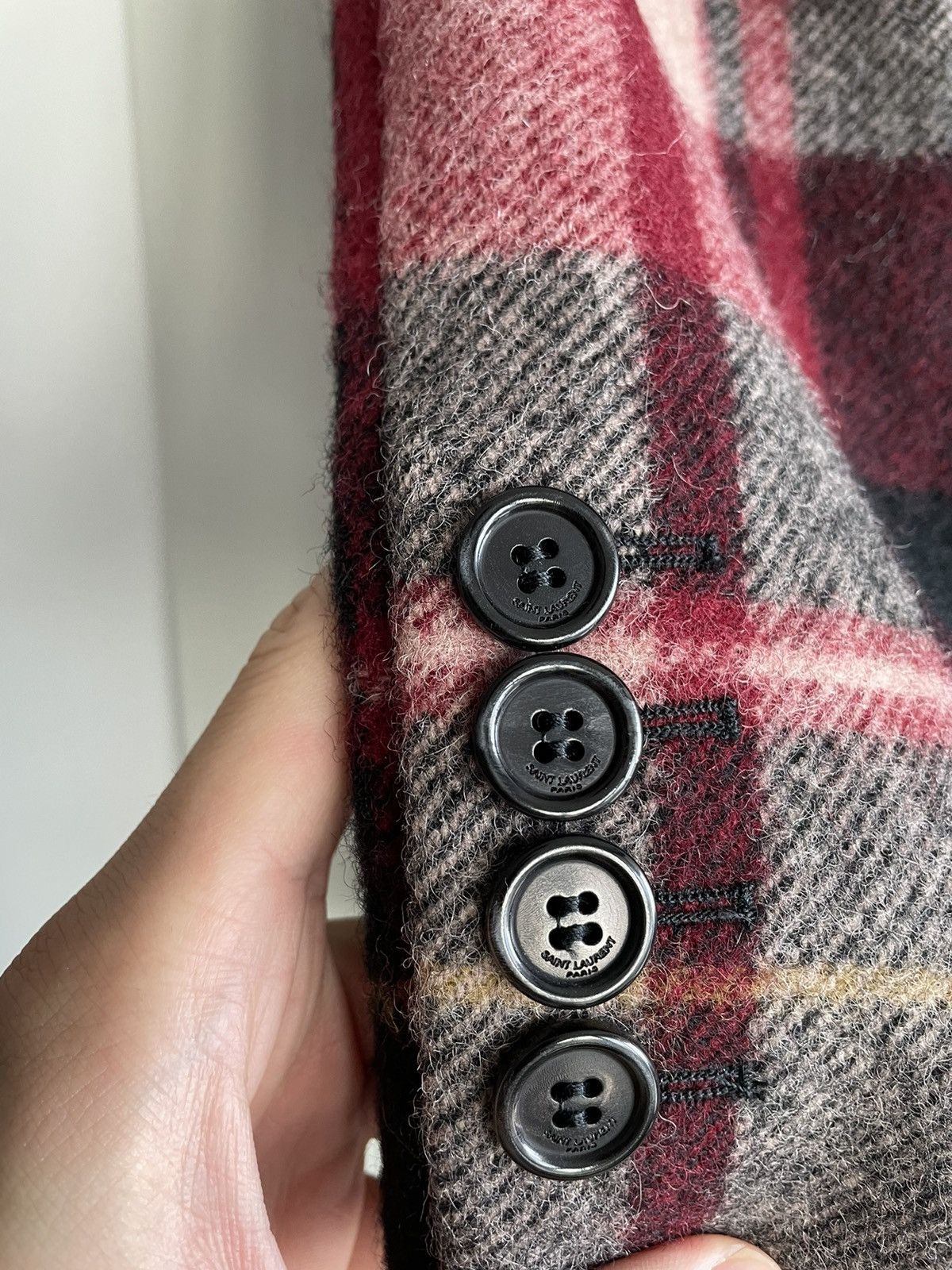Hedi Slimane × Saint Laurent Paris × Yves Saint Laurent $3,600 Saint Laurent Super Runway Shearling Coat New w Tags Size US S / EU 44-46 / 1 - 12 Thumbnail