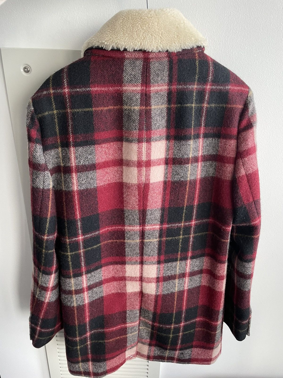 Hedi Slimane × Saint Laurent Paris × Yves Saint Laurent $3,600 Saint Laurent Super Runway Shearling Coat New w Tags Size US S / EU 44-46 / 1 - 2 Thumbnail