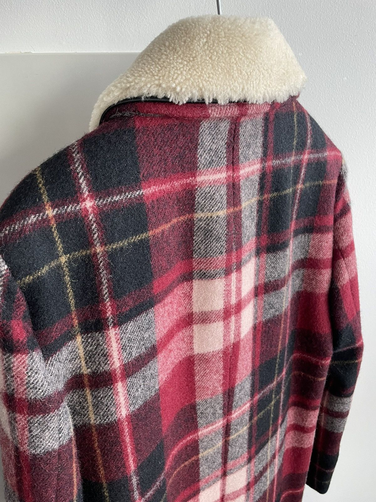 Hedi Slimane × Saint Laurent Paris × Yves Saint Laurent $3,600 Saint Laurent Super Runway Shearling Coat New w Tags Size US S / EU 44-46 / 1 - 16 Thumbnail
