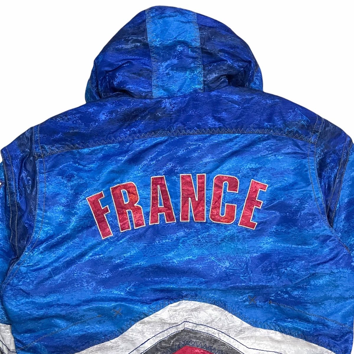 Ellesse × Goldwin × Vintage 💥 Vintage Ellesse Goldwin Ski France Federation Jacket Size US XXL / EU 58 / 5 - 2 Thumbnail