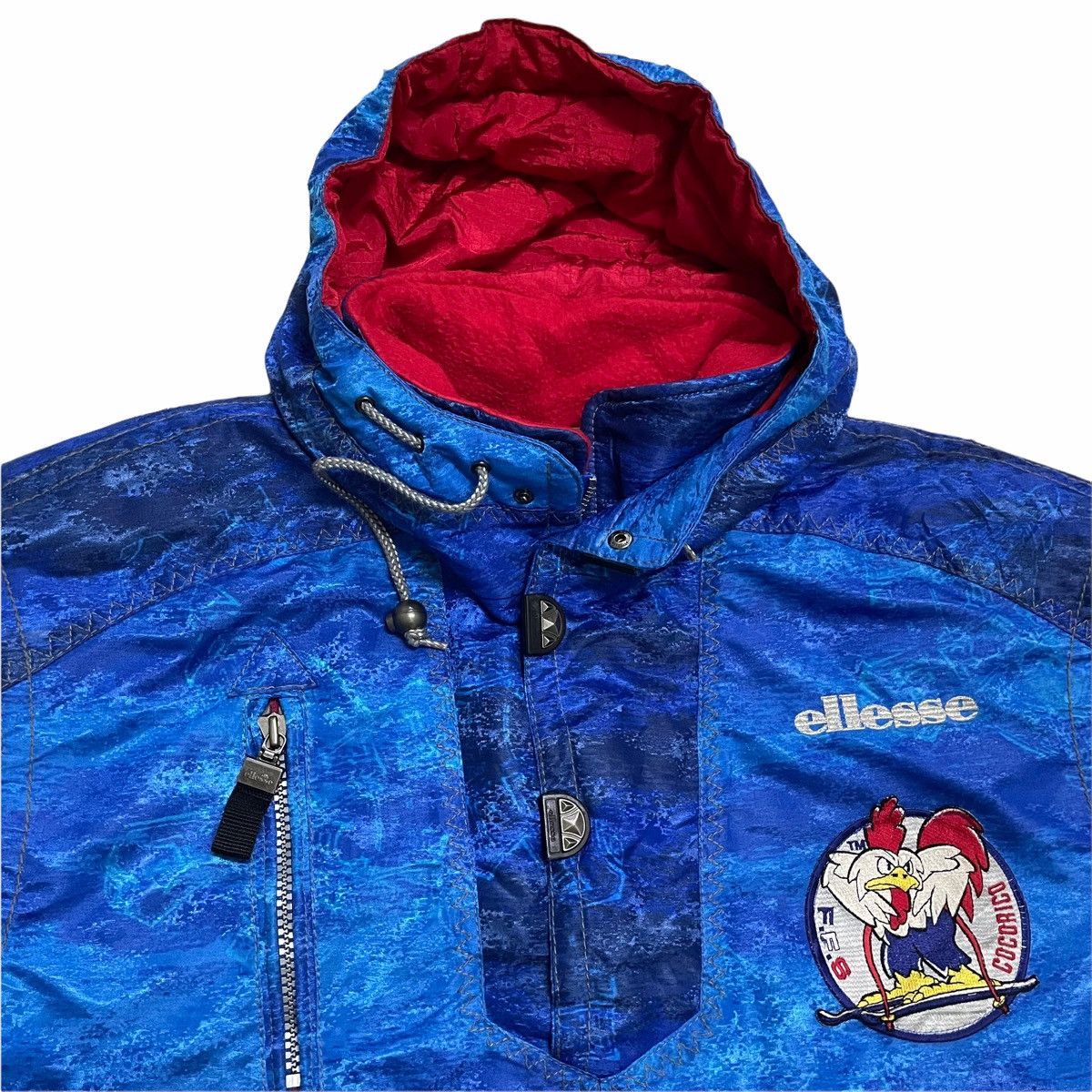 Ellesse × Goldwin × Vintage 💥 Vintage Ellesse Goldwin Ski France Federation Jacket Size US XXL / EU 58 / 5 - 8 Thumbnail
