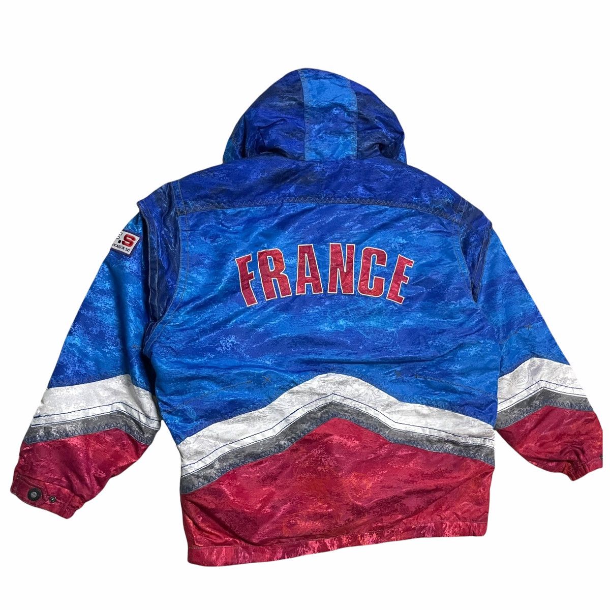 Ellesse × Goldwin × Vintage 💥 Vintage Ellesse Goldwin Ski France Federation Jacket Size US XXL / EU 58 / 5 - 12 Thumbnail