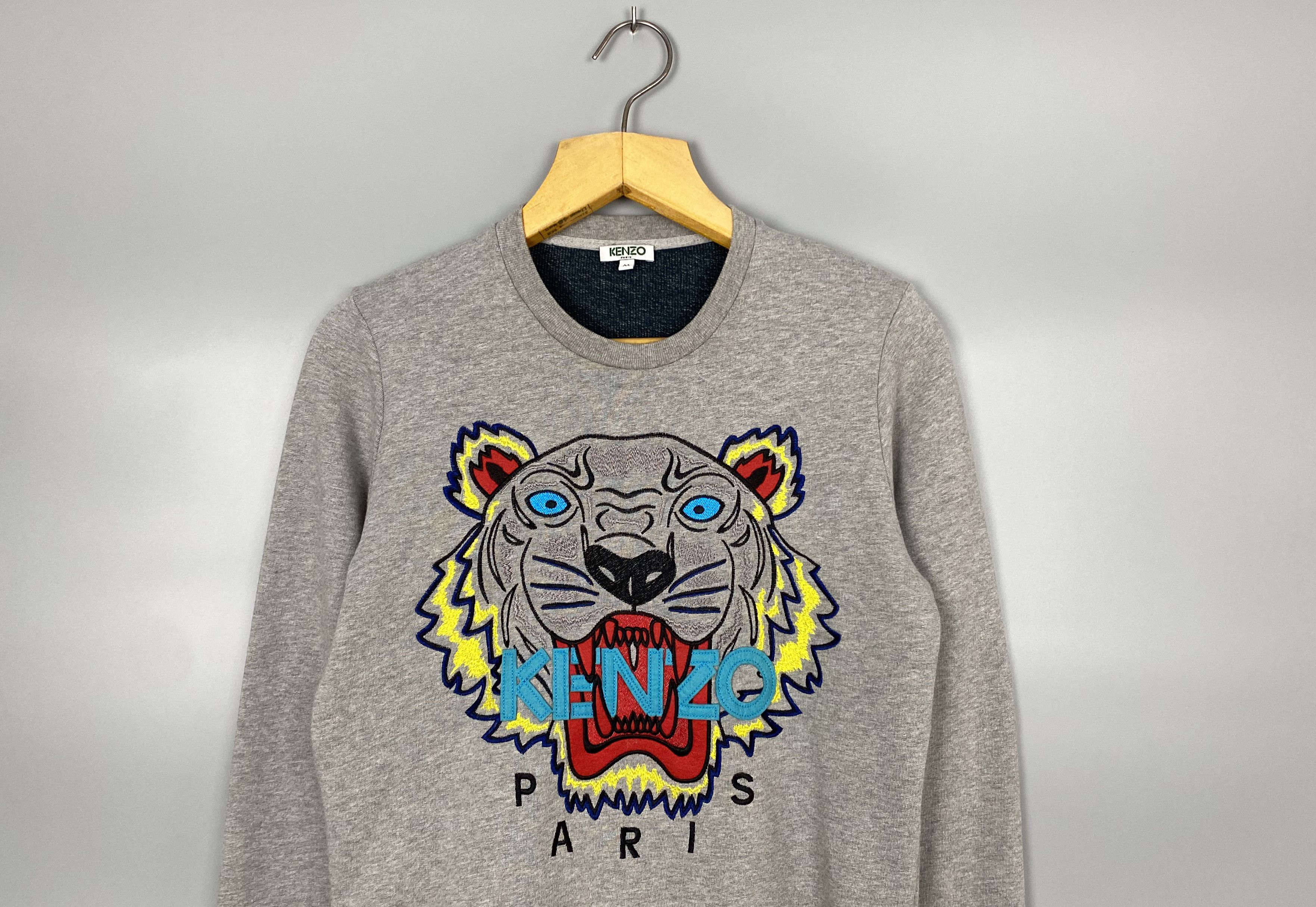 Kenzo KENZO Paris Tiger Icon Sweatshirt Made in Portugal Grailed