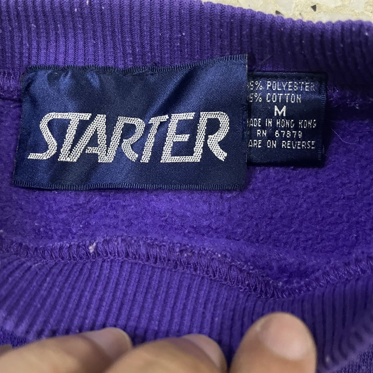 NBA × Starter RARE💥90s STARTER X LA LAKERS NBA OVERPRINT LOGO SWEATSHIRT Size US L / EU 52-54 / 3 - 11 Thumbnail