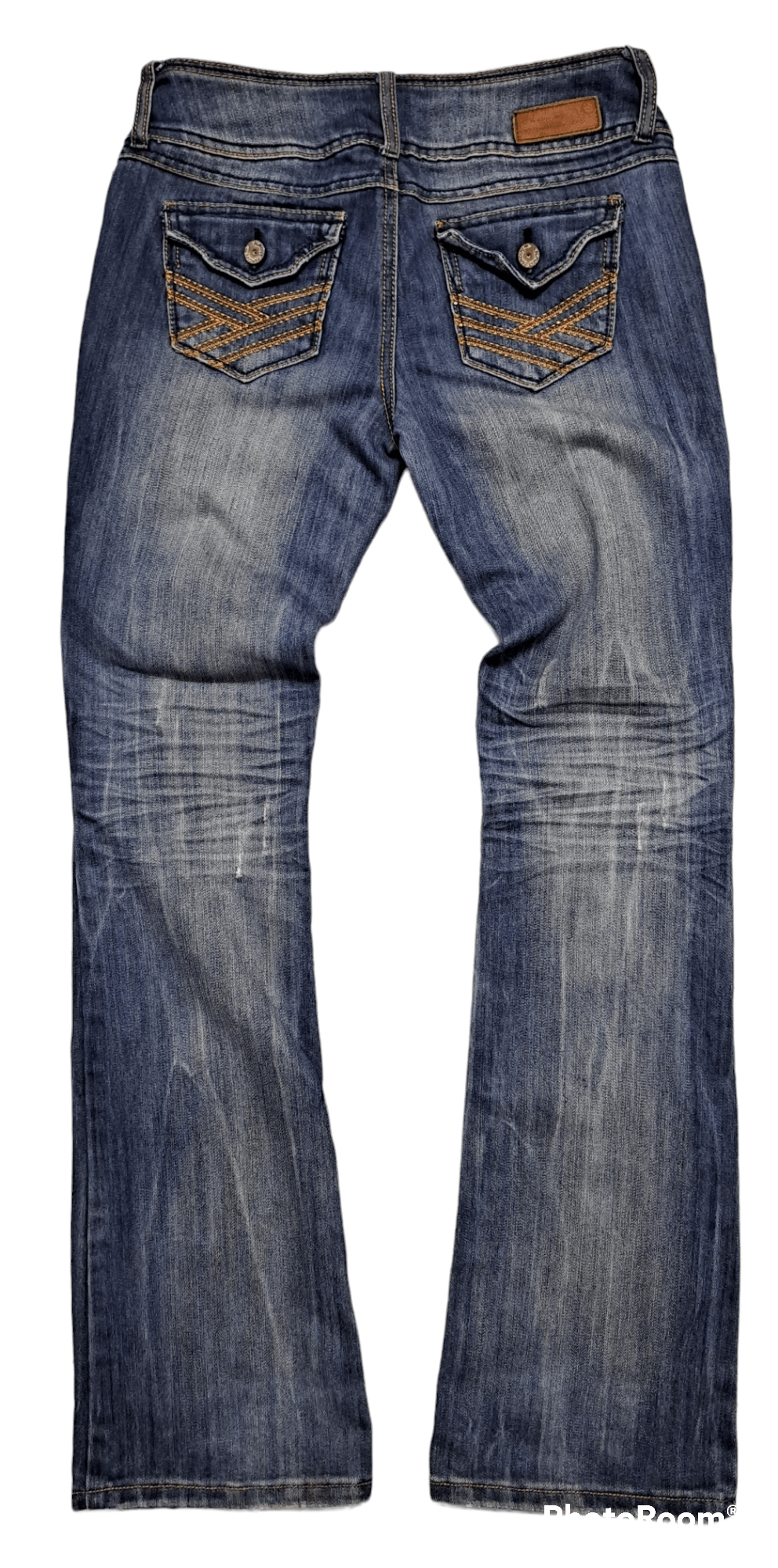 🔥OFFER🔥 ALMOST FAMOUS WOMEN DISTRESSED BOOTCUT FLARE DENIM