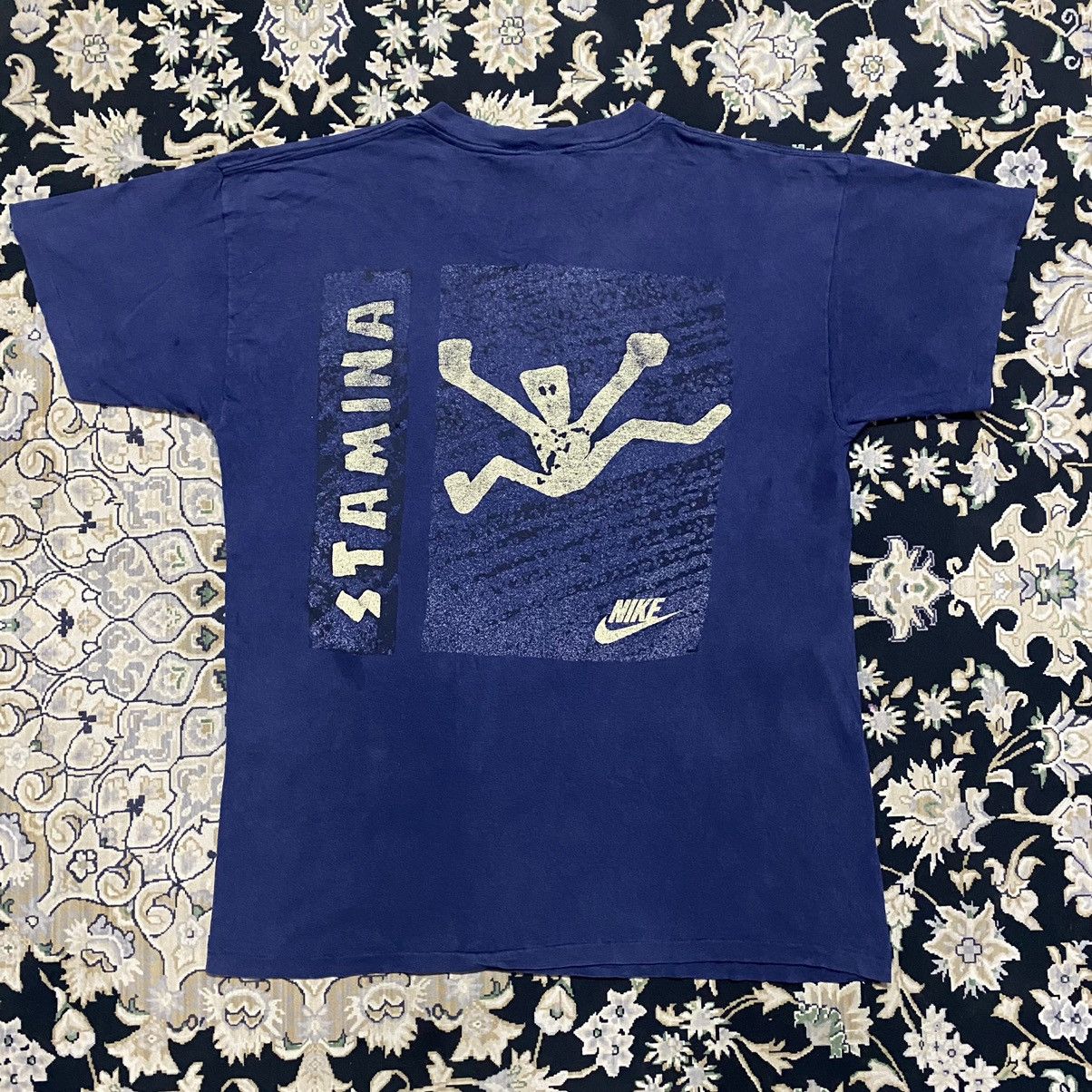 Vintage Vintage 90s Nike Stamina Shirt Size US M / EU 48-50 / 2 - 8 Thumbnail