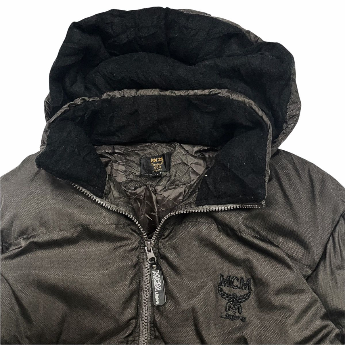 MCM × Vintage 💥 MCM LEGERE PUFFER DOWN JACKET Size US M / EU 48-50 / 2 - 6 Thumbnail