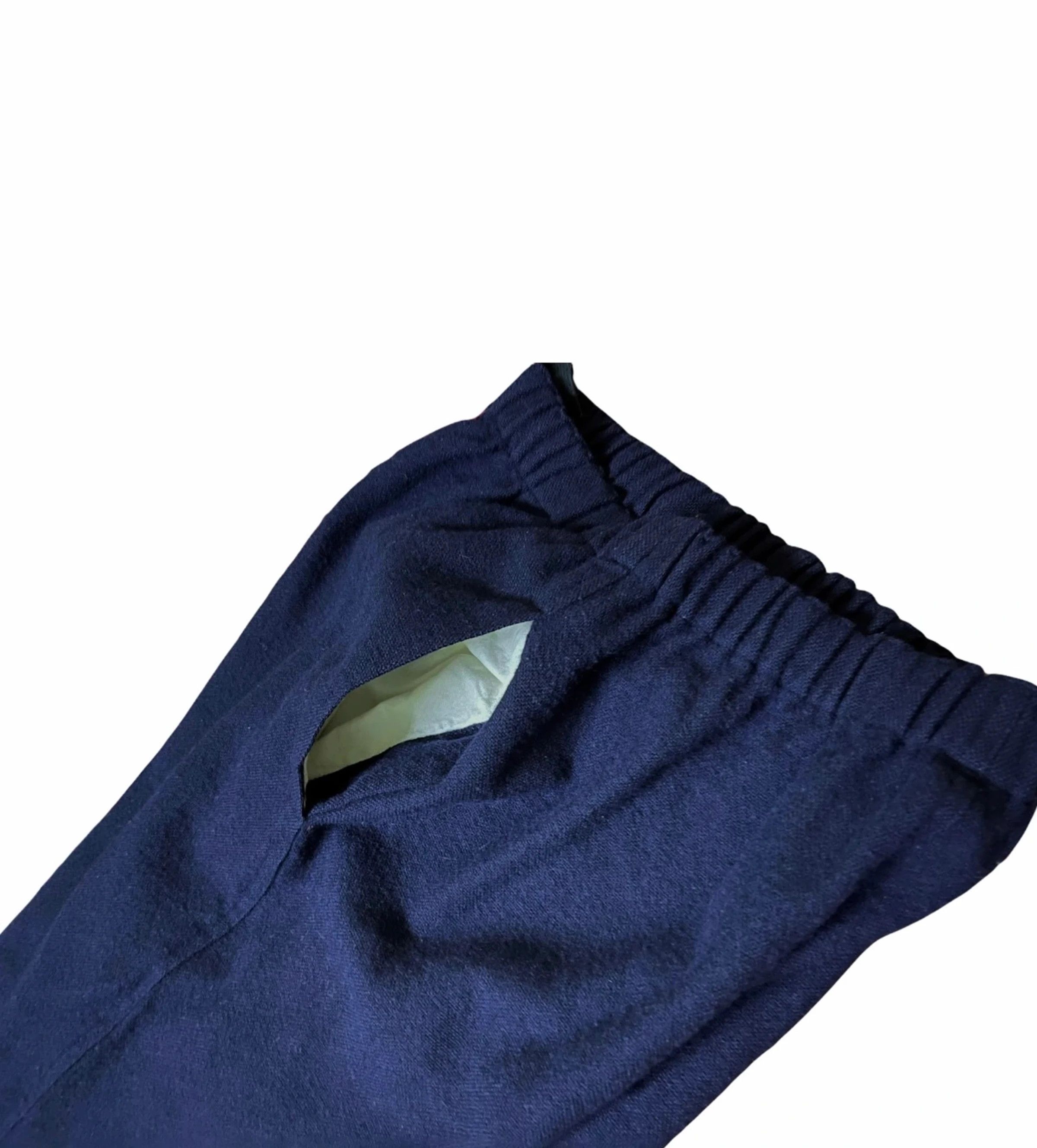 Comme des Garcons COMME DES GARCONs CROPPED WOOL DRAWSTRING PANTS(SIZE 27-32) Size US 32 / EU 48 - 4 Thumbnail