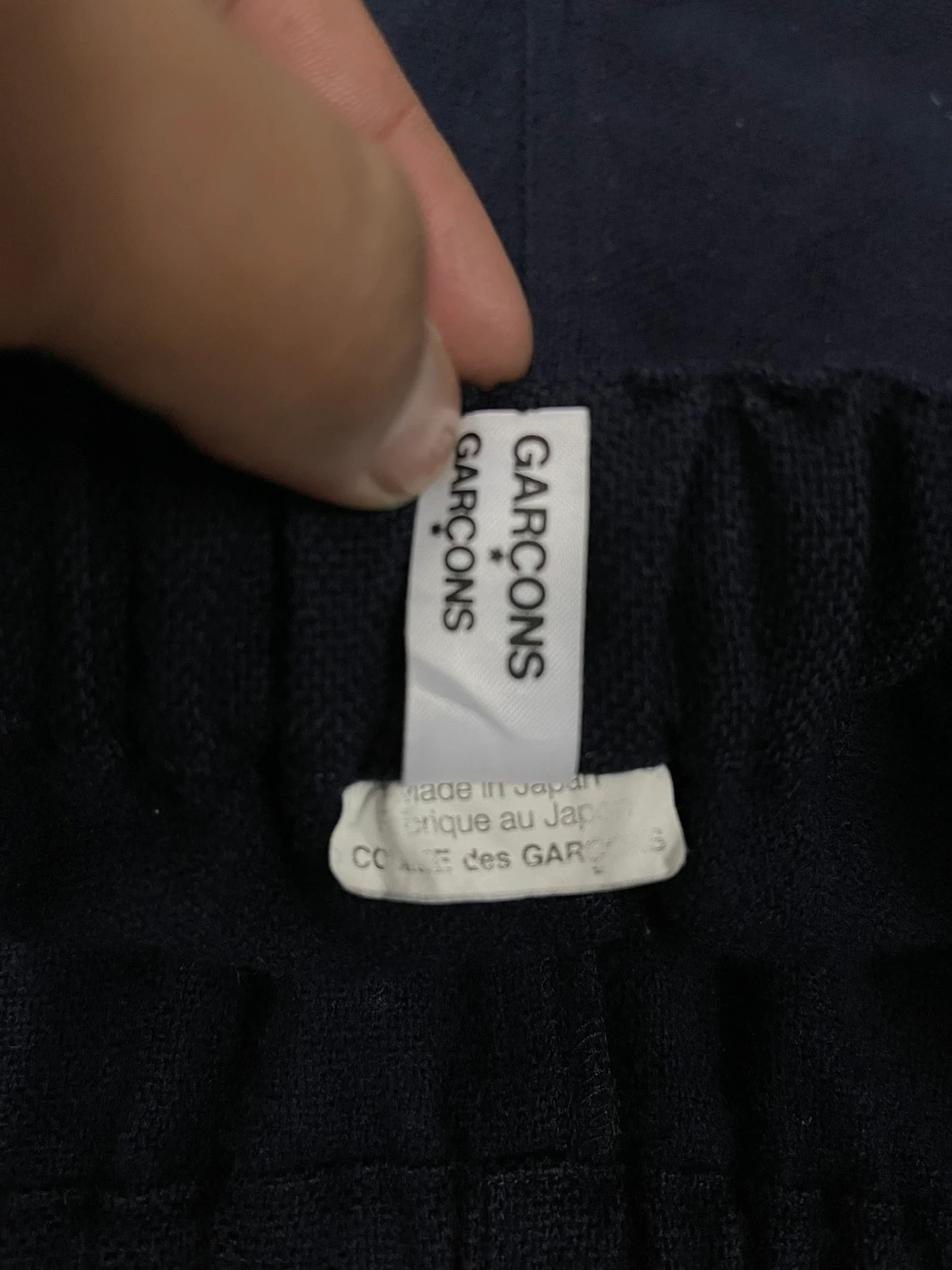 Comme des Garcons COMME DES GARCONs CROPPED WOOL DRAWSTRING PANTS(SIZE 27-32) Size US 32 / EU 48 - 7 Thumbnail