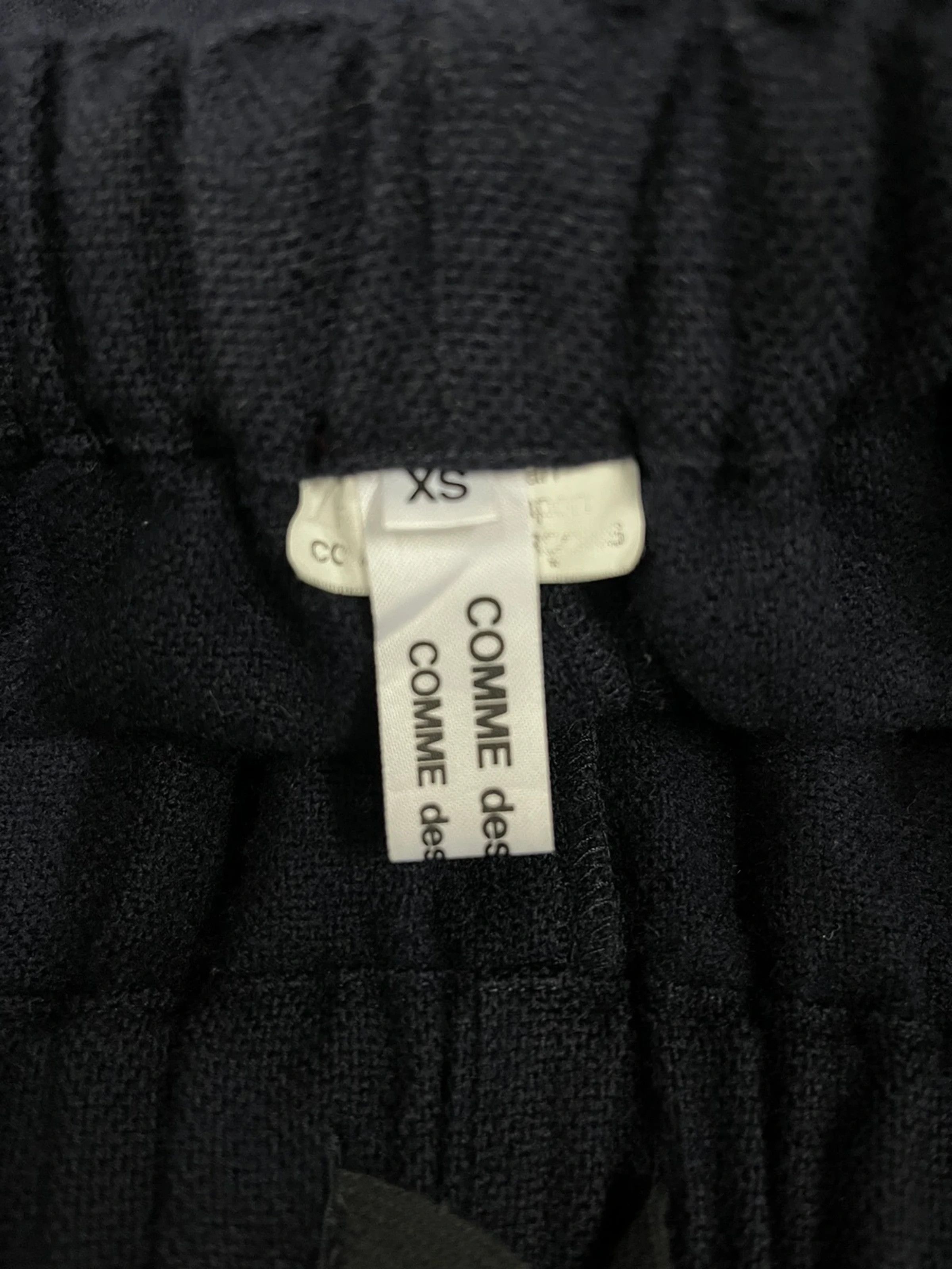 Comme des Garcons COMME DES GARCONs CROPPED WOOL DRAWSTRING PANTS(SIZE 27-32) Size US 32 / EU 48 - 6 Thumbnail