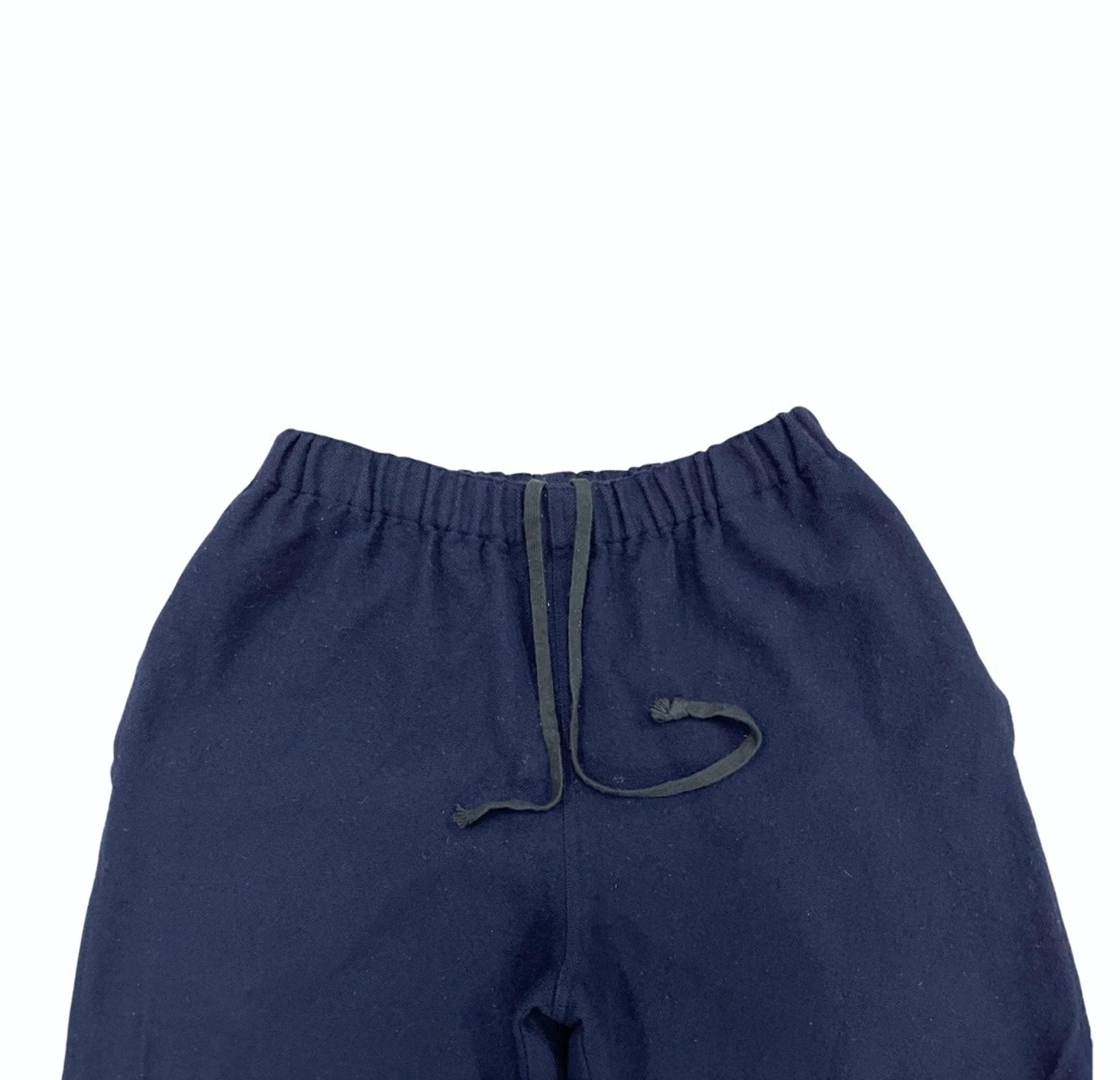 Comme des Garcons COMME DES GARCONs CROPPED WOOL DRAWSTRING PANTS(SIZE 27-32) Size US 32 / EU 48 - 3 Thumbnail
