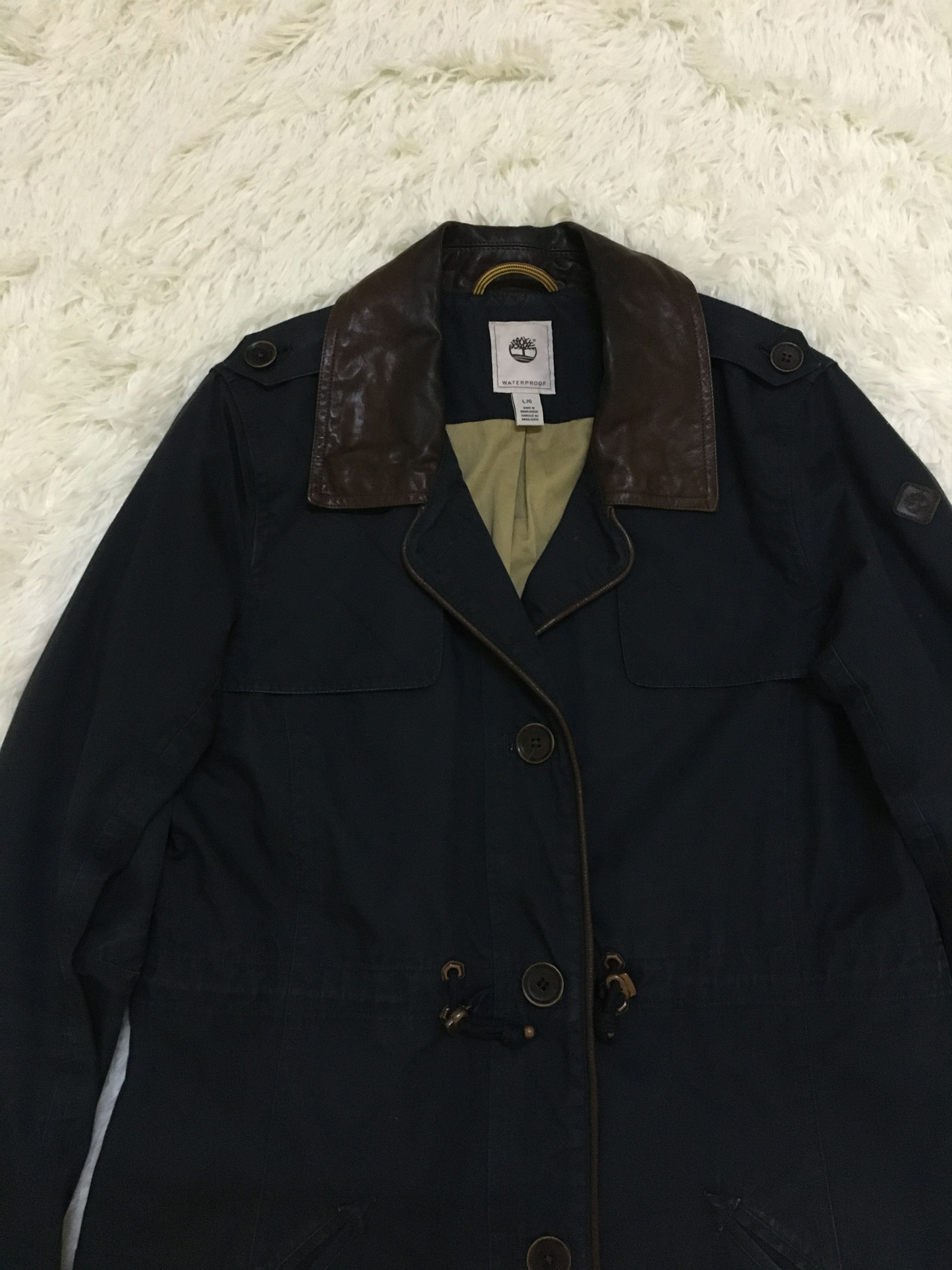 Timberland Timberland Leather Collar Parkas Size US M / EU 48-50 / 2 - 4 Thumbnail