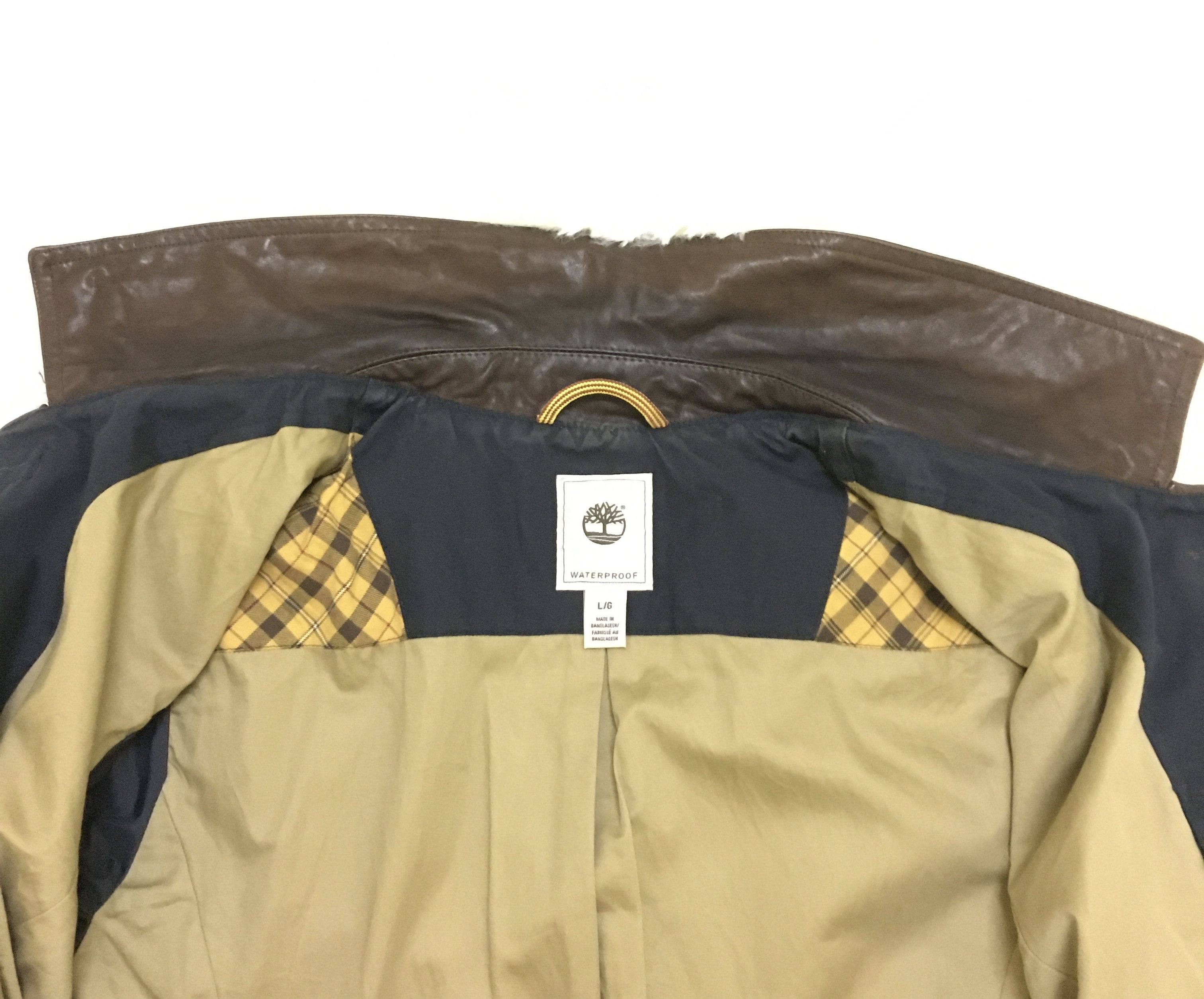 Timberland Timberland Leather Collar Parkas Size US M / EU 48-50 / 2 - 10 Thumbnail