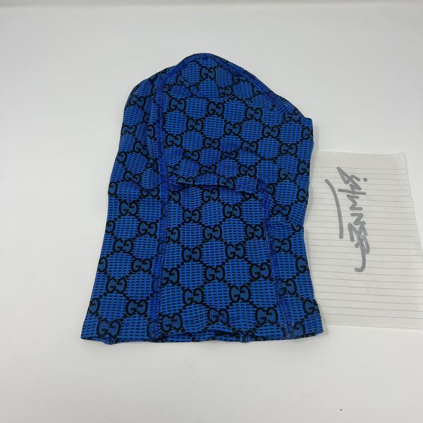 Bravest Studios Blue Shiesty Ski Mask *GUCCI PRINT*