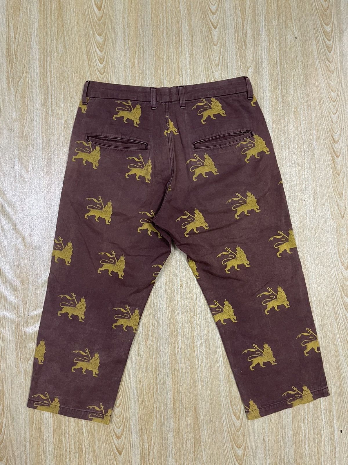 Sasquatchfabrix ❌SUMMER SALE❌ 90’s SASQUATCHFABRIC JAPAN ATOMIC EMBLEM PANTS Size US 30 / EU 46 - 2 Thumbnail