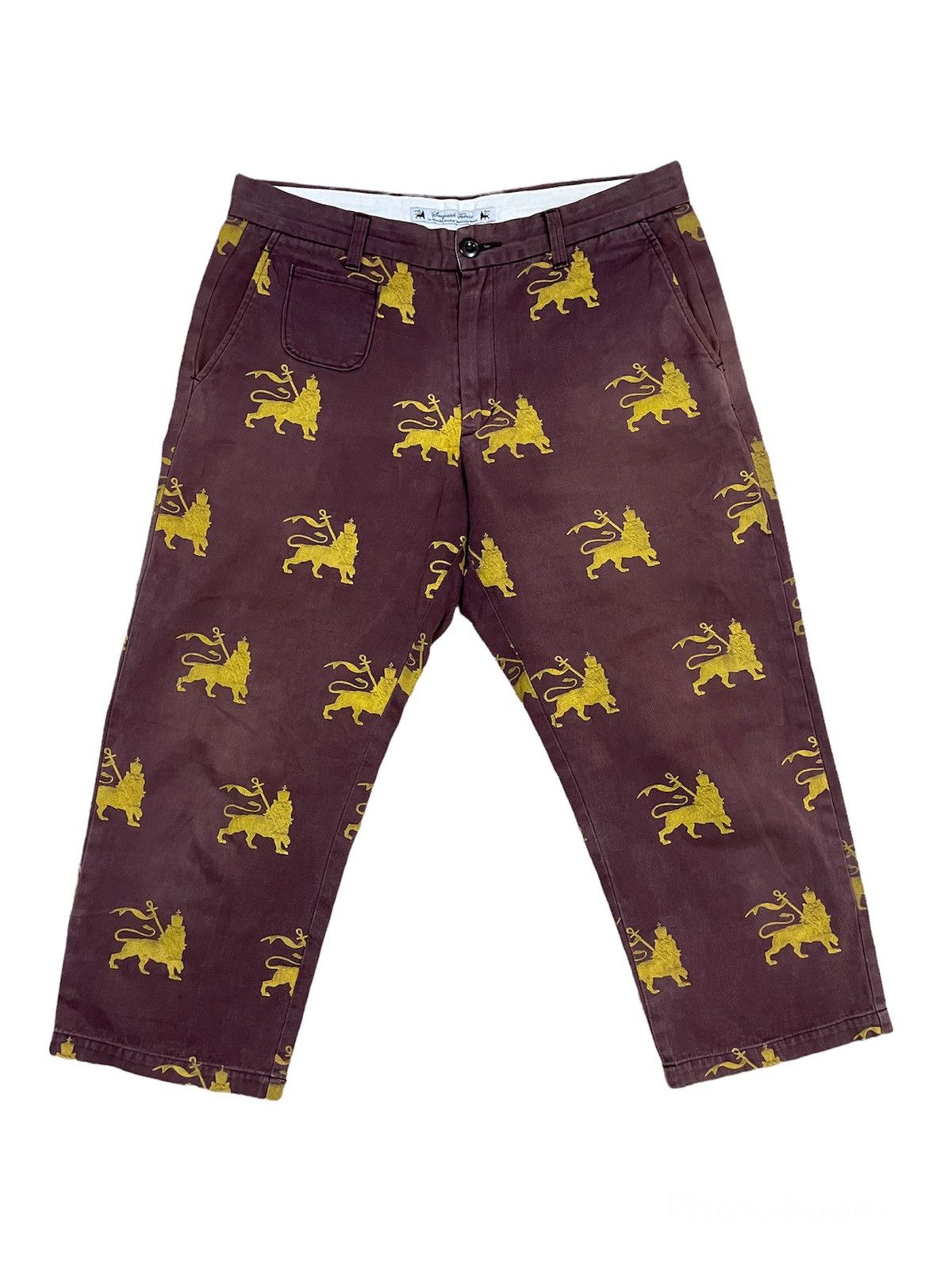 Sasquatchfabrix ❌SUMMER SALE❌ 90’s SASQUATCHFABRIC JAPAN ATOMIC EMBLEM PANTS Size US 30 / EU 46 - 1 Thumbnail