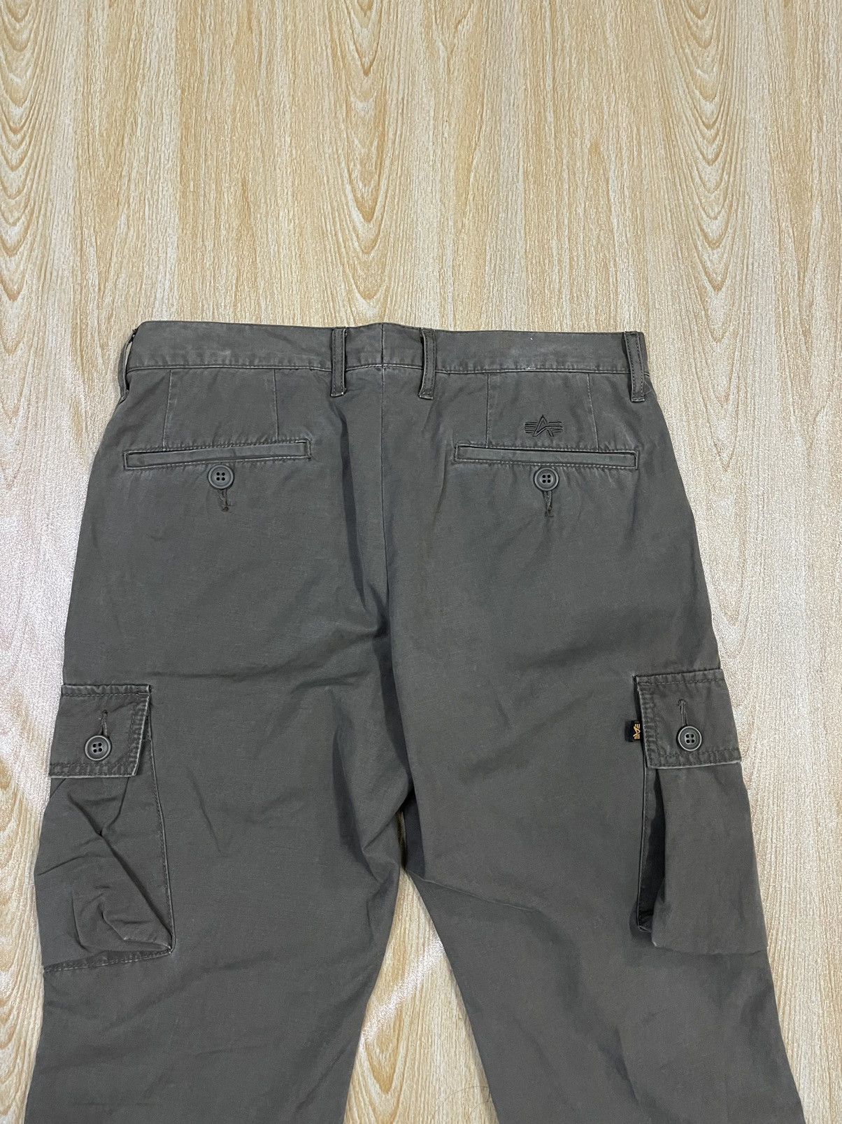 Alpha Industries 🔥QUICK SALE❌90’s ALPHA INDUSTRIES CARGO PANTS STREETWEAR Size US 30 / EU 46 - 6 Thumbnail