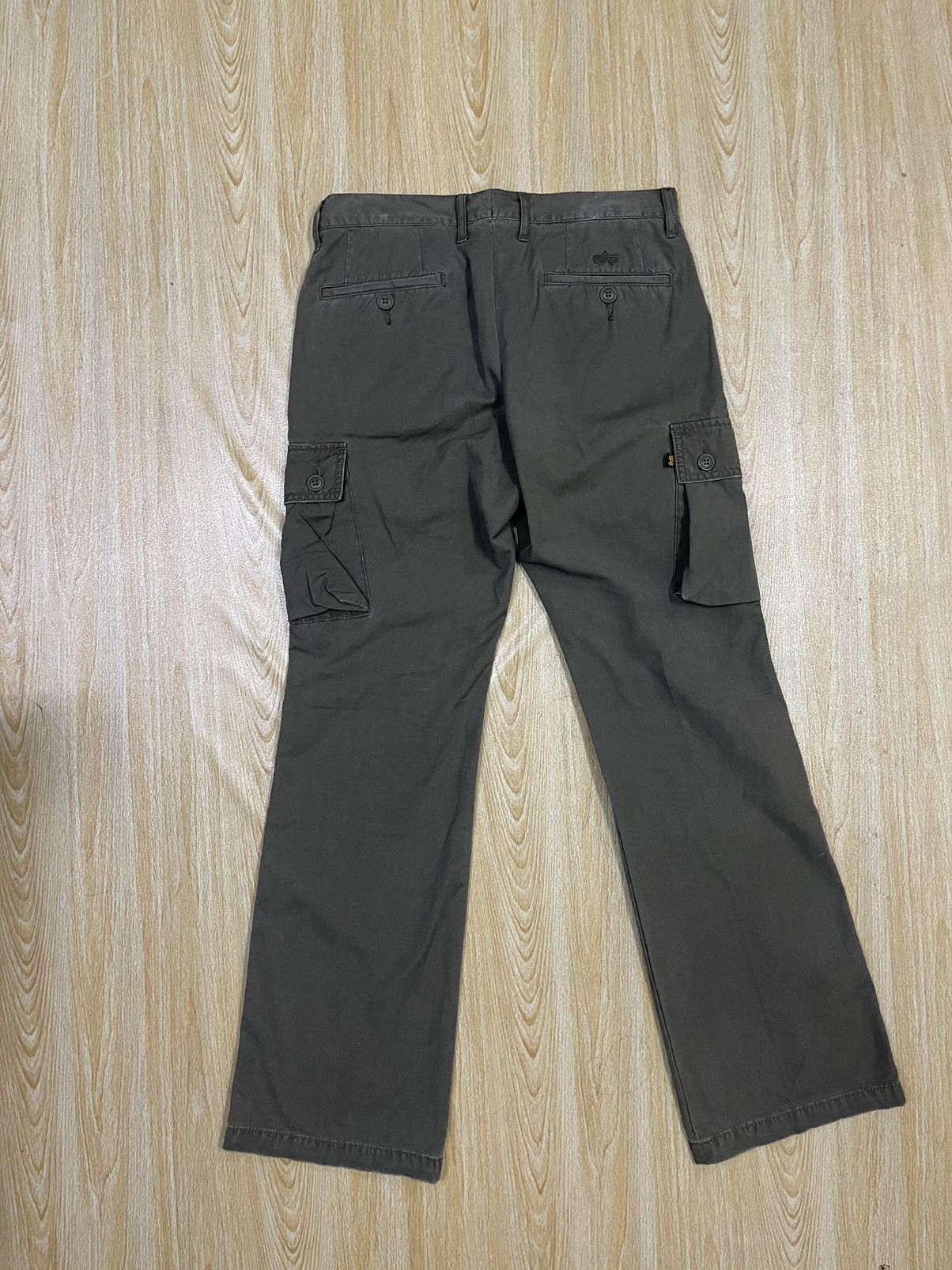 Alpha Industries 🔥QUICK SALE❌90’s ALPHA INDUSTRIES CARGO PANTS STREETWEAR Size US 30 / EU 46 - 5 Thumbnail