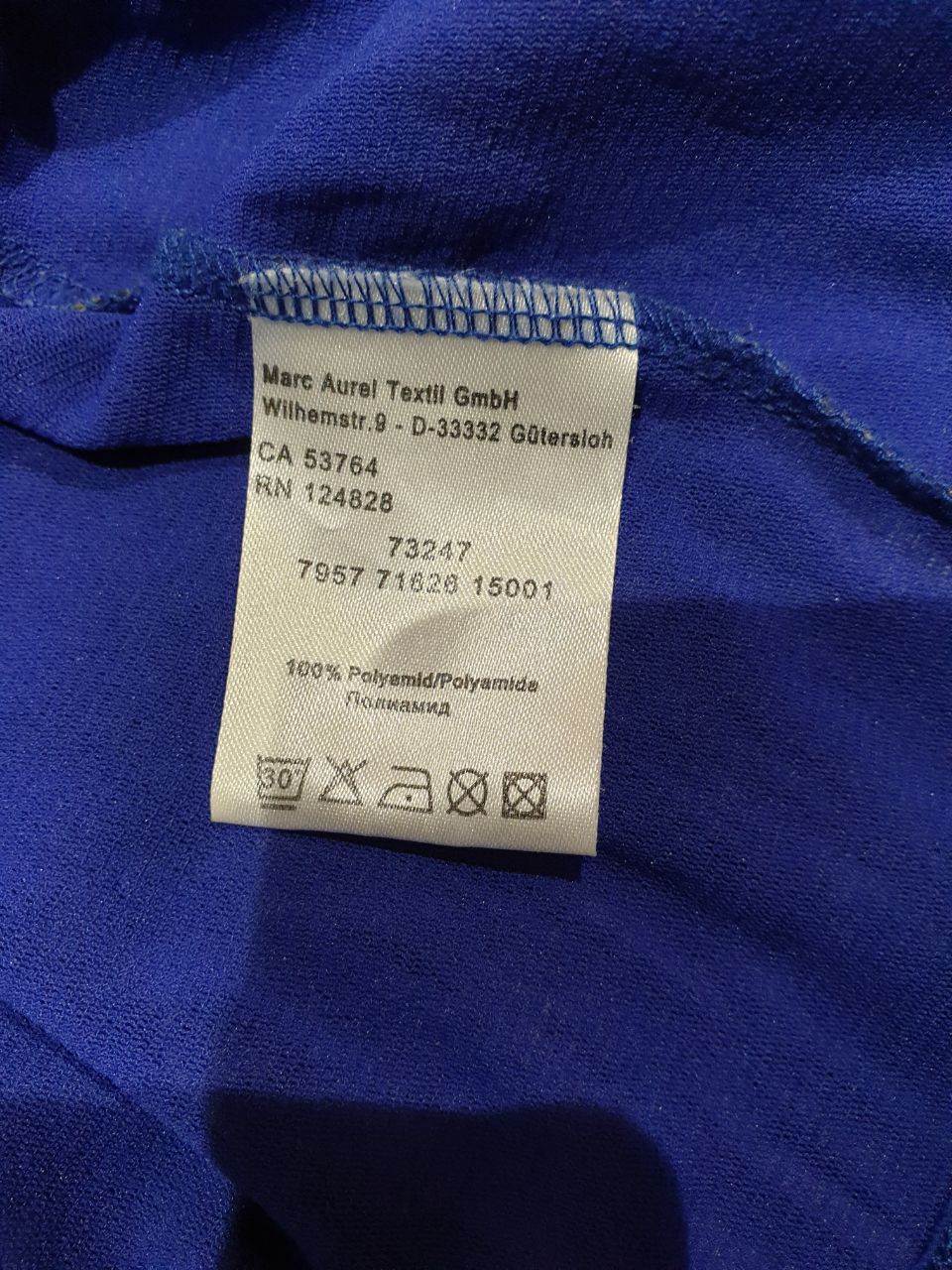 Other Y2K mesh long sleeve top sz M cyber print Marc Aurel Size M / US 6-8 / IT 42-44 - 2 Thumbnail