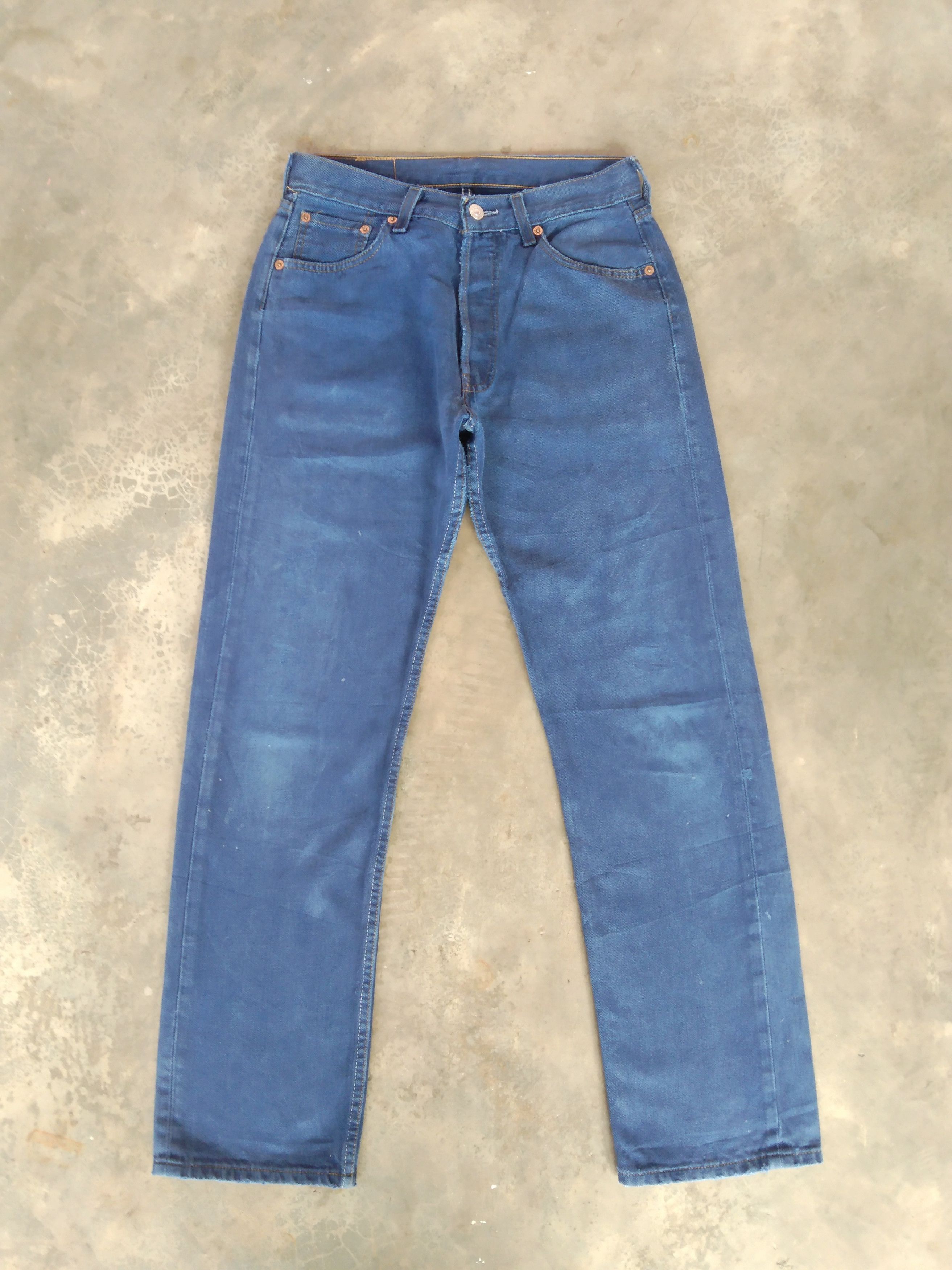 Vintage Vintage Levi's 501 Distressed Jeans 28x30 | Grailed