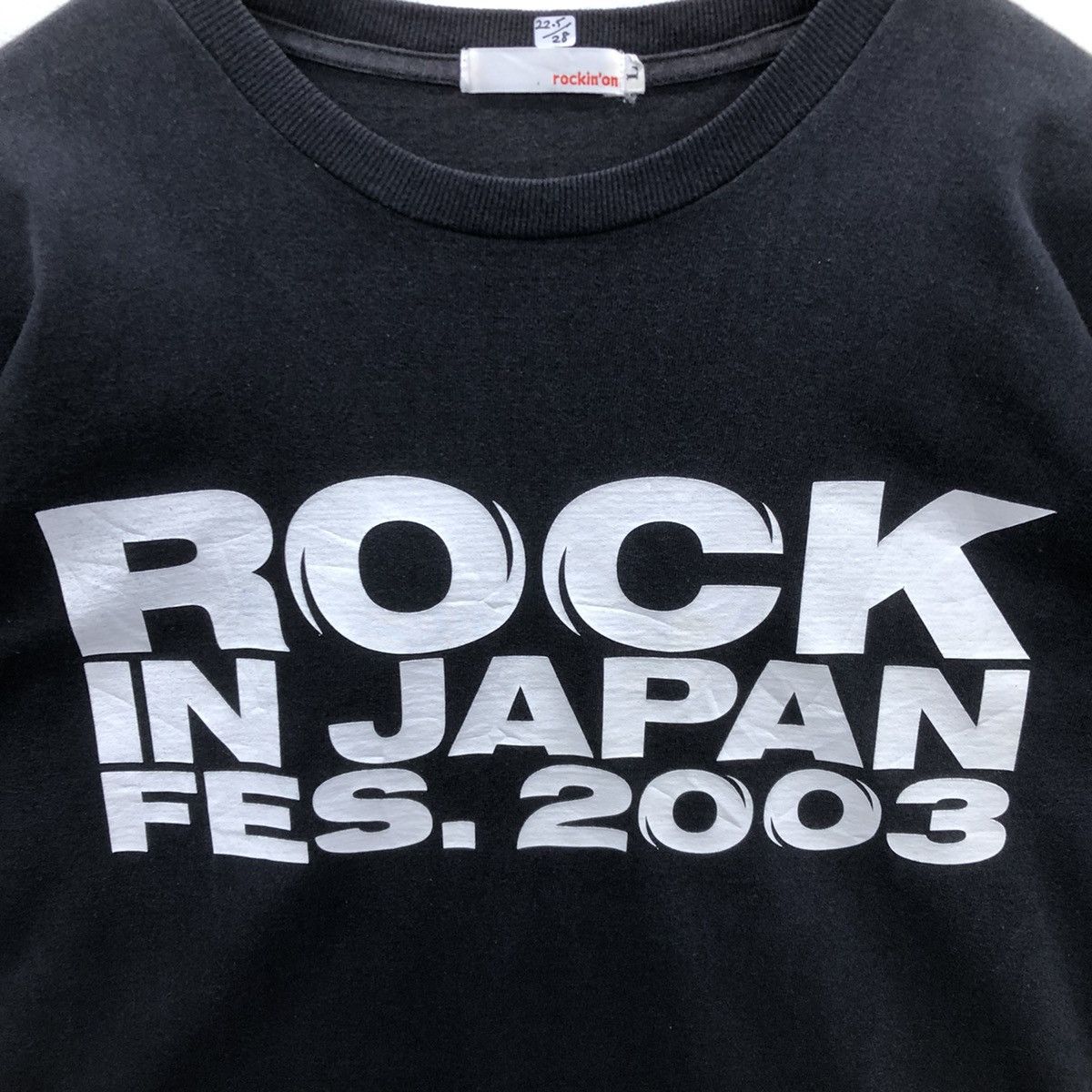 Band Tees Vintage Rock In Japan Festival 2003 Tshirt Size US L / EU 52-54 / 3 - 6 Thumbnail
