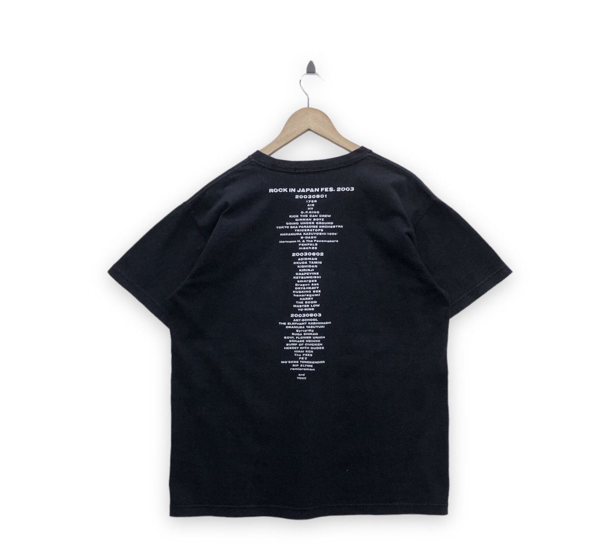 Band Tees Vintage Rock In Japan Festival 2003 Tshirt Size US L / EU 52-54 / 3 - 2 Thumbnail