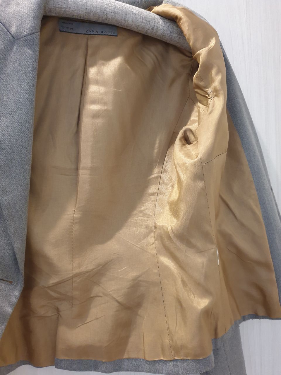 Zara Gray basic jacket ZARA sz XS Size XS / US 0-2 / IT 36-38 - 6 Thumbnail