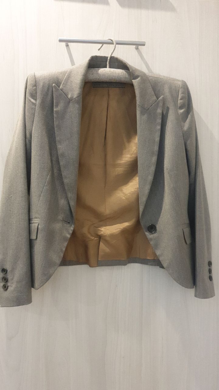 Zara Gray basic jacket ZARA sz XS Size XS / US 0-2 / IT 36-38 - 9 Thumbnail