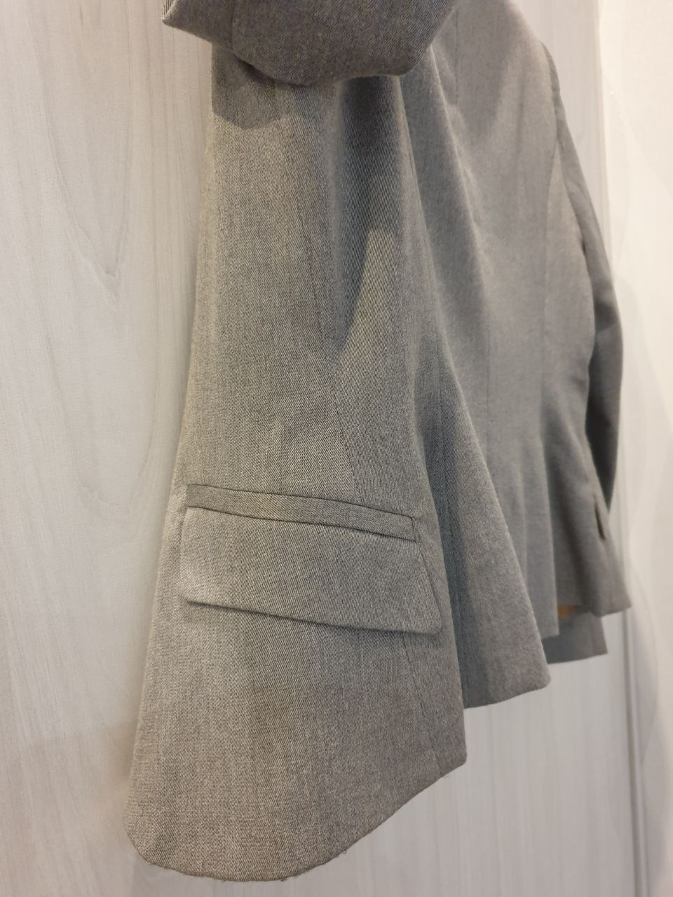 Zara Gray basic jacket ZARA sz XS Size XS / US 0-2 / IT 36-38 - 5 Thumbnail