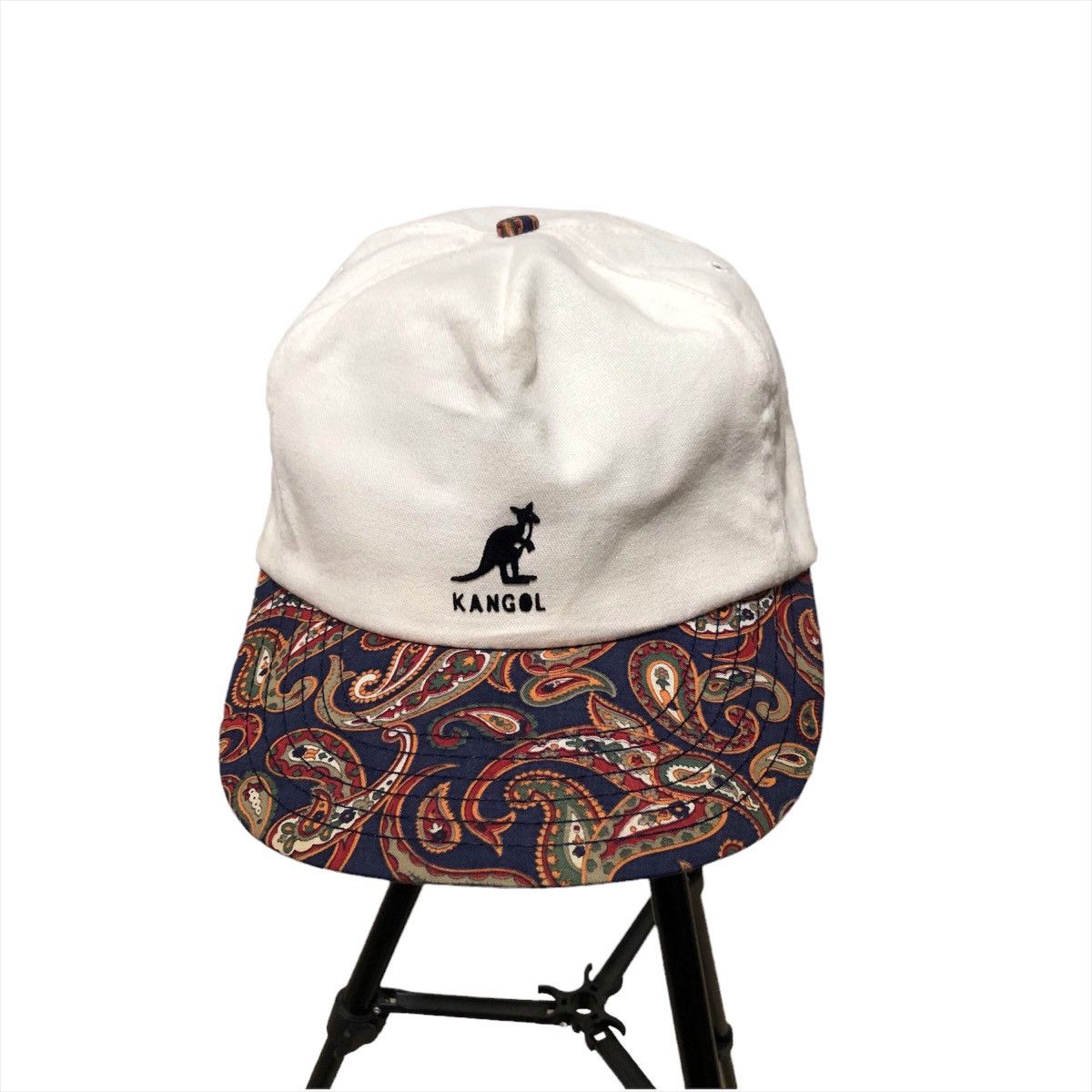 Kangol × Vintage Vintage kangol paisley leather strapback Size ONE SIZE - 1 Thumbnail