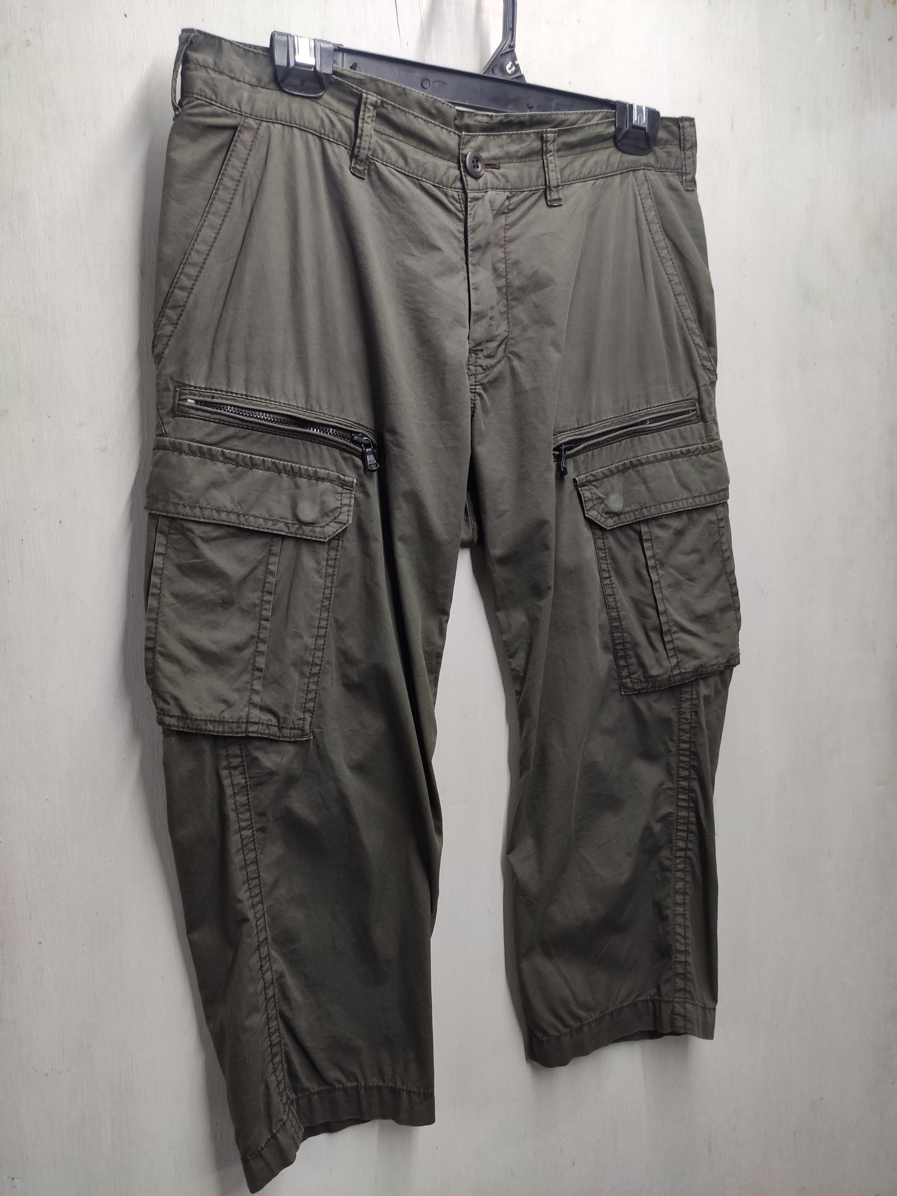 BIGI 🔥 Men's Bigi 3 quarter cargo pants Size US 31 - 8 Thumbnail