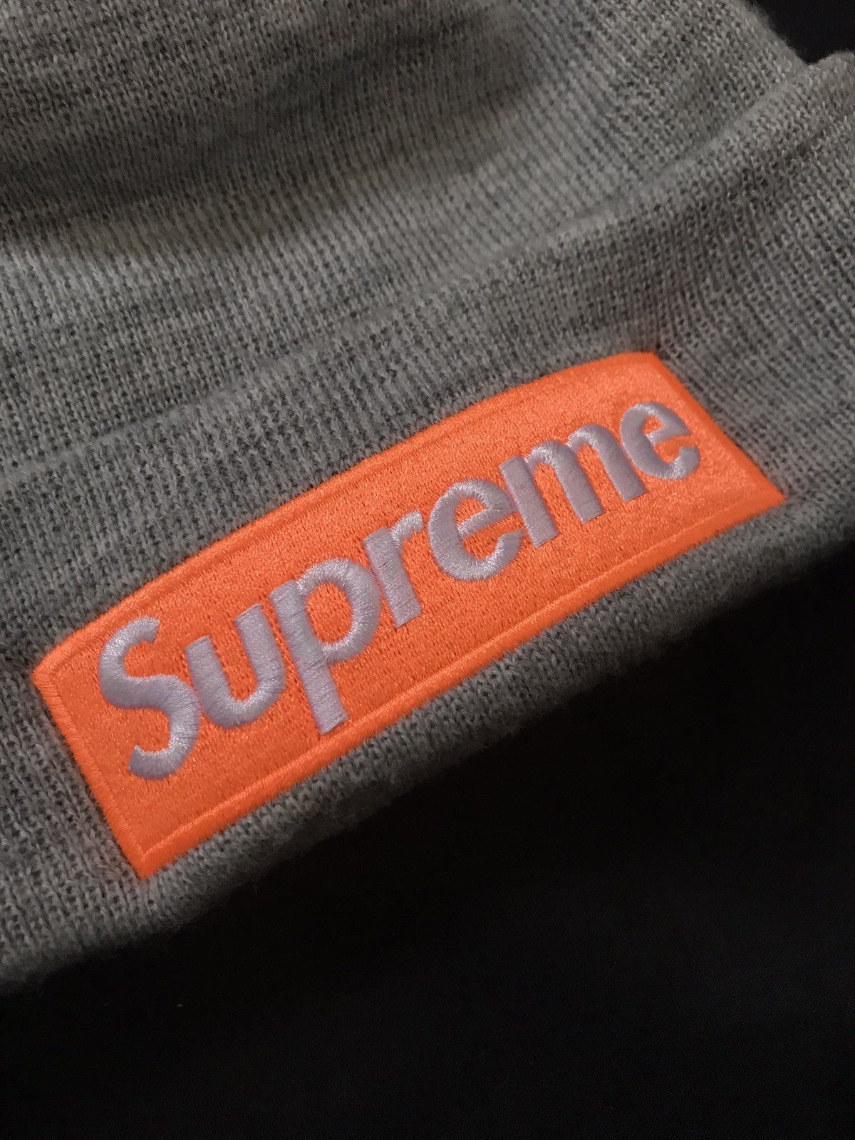Supreme Supreme New Era Box Logo Beanie (FW17) Size ONE SIZE - 3 Thumbnail