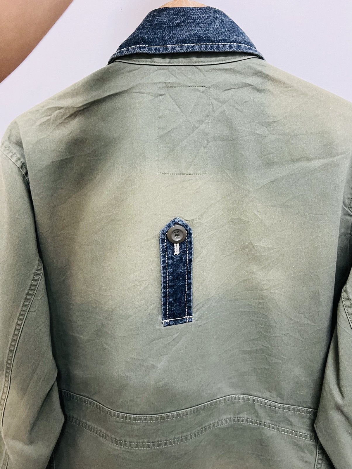 Avirex Avirex Cargo Military Spec Light Denim Jacket Size US L / EU 52-54 / 3 - 14 Thumbnail