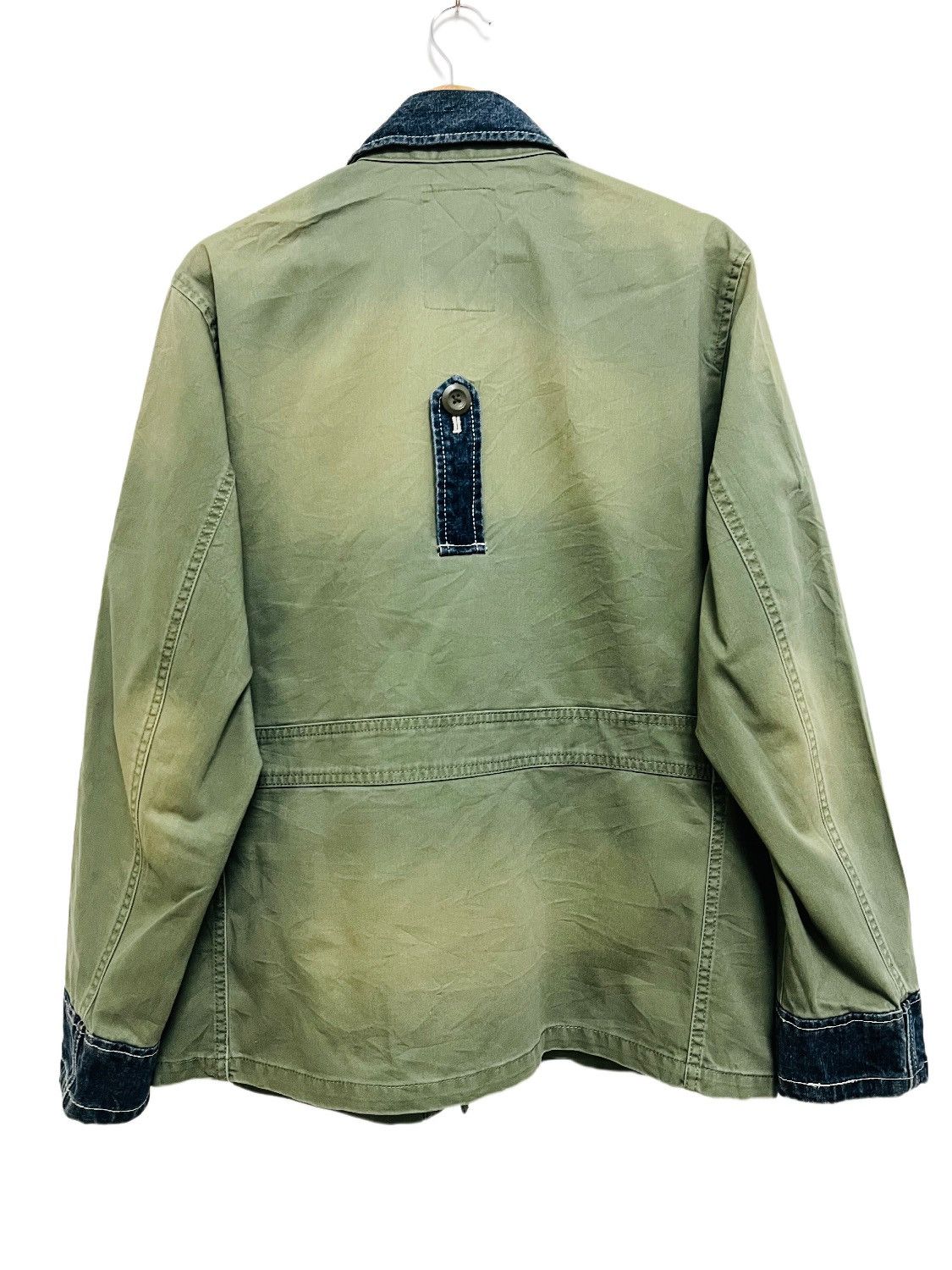 Avirex Avirex Cargo Military Spec Light Denim Jacket Size US L / EU 52-54 / 3 - 15 Thumbnail