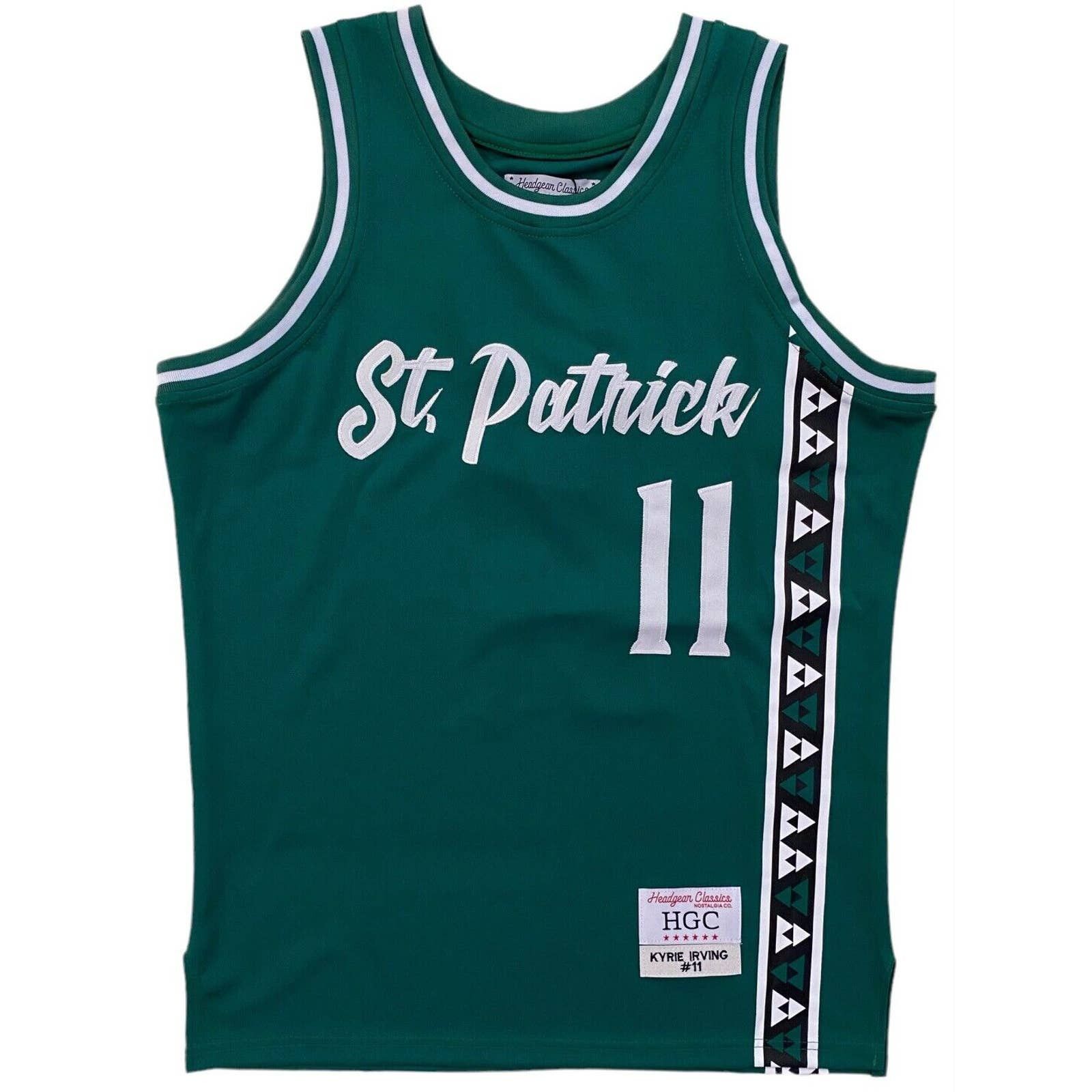 Kyrie Irving Mens Headgear Classics School Basketball Jersey