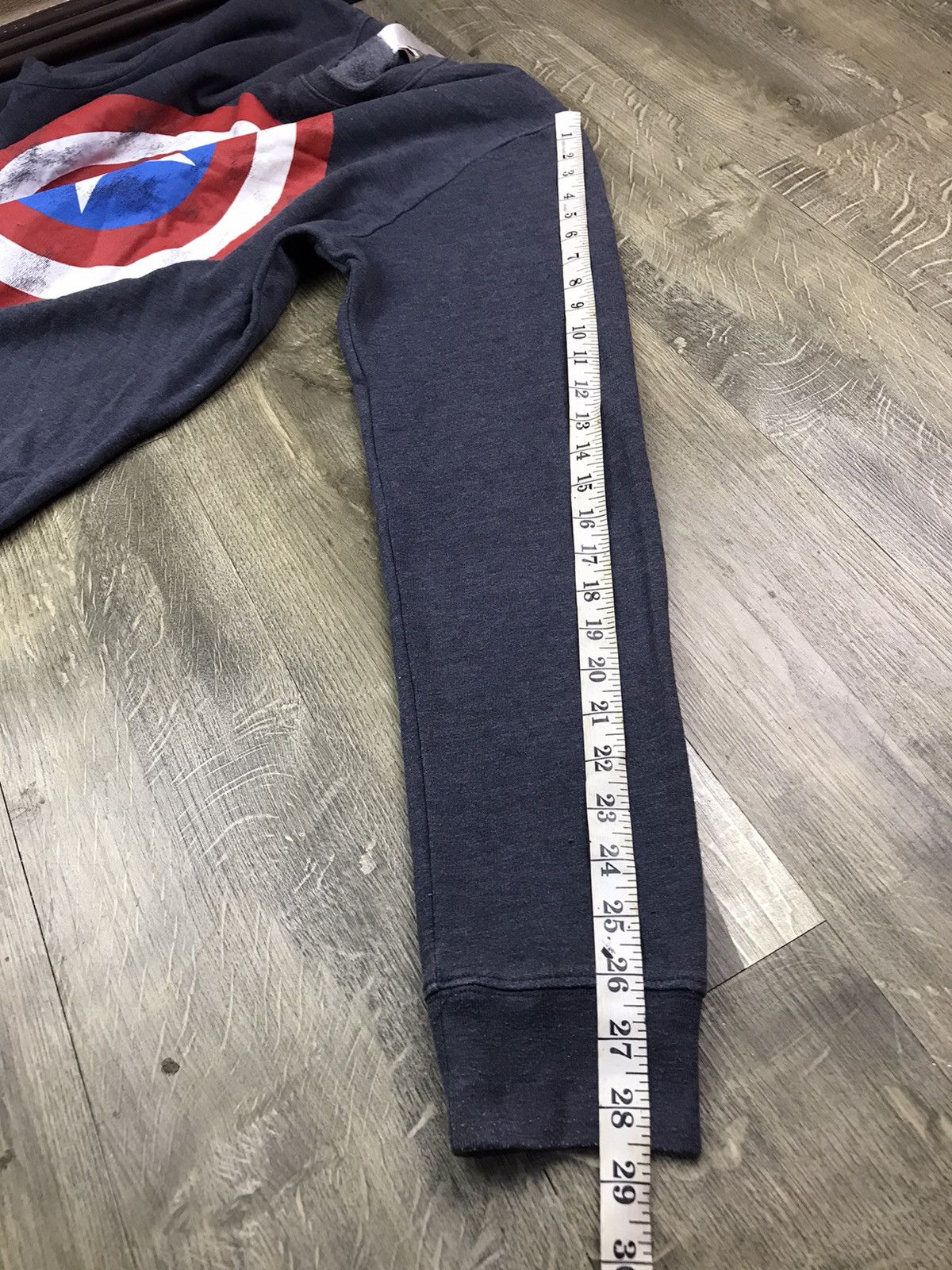Japanese Brand × Marvel Comics × Vintage CAPTAIN AMERICA LONG SLEEVE BY MARVEL COMICS Size US L / EU 52-54 / 3 - 9 Thumbnail