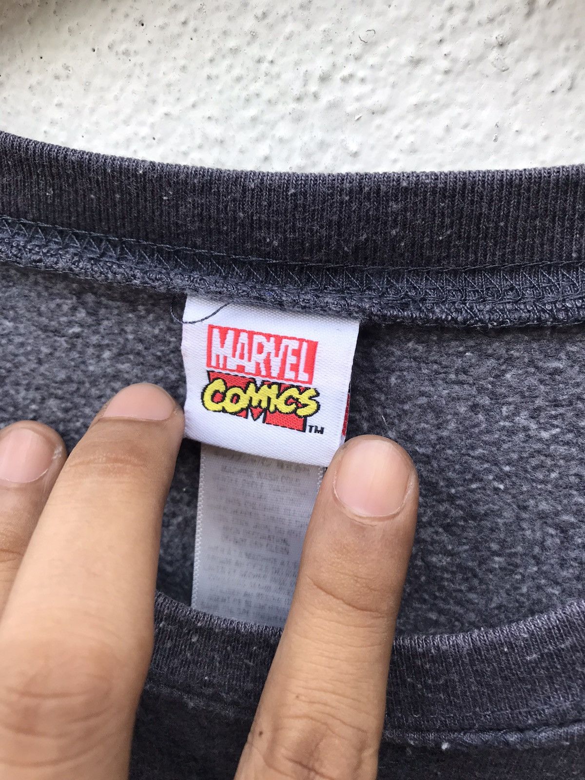 Japanese Brand × Marvel Comics × Vintage CAPTAIN AMERICA LONG SLEEVE BY MARVEL COMICS Size US L / EU 52-54 / 3 - 4 Thumbnail