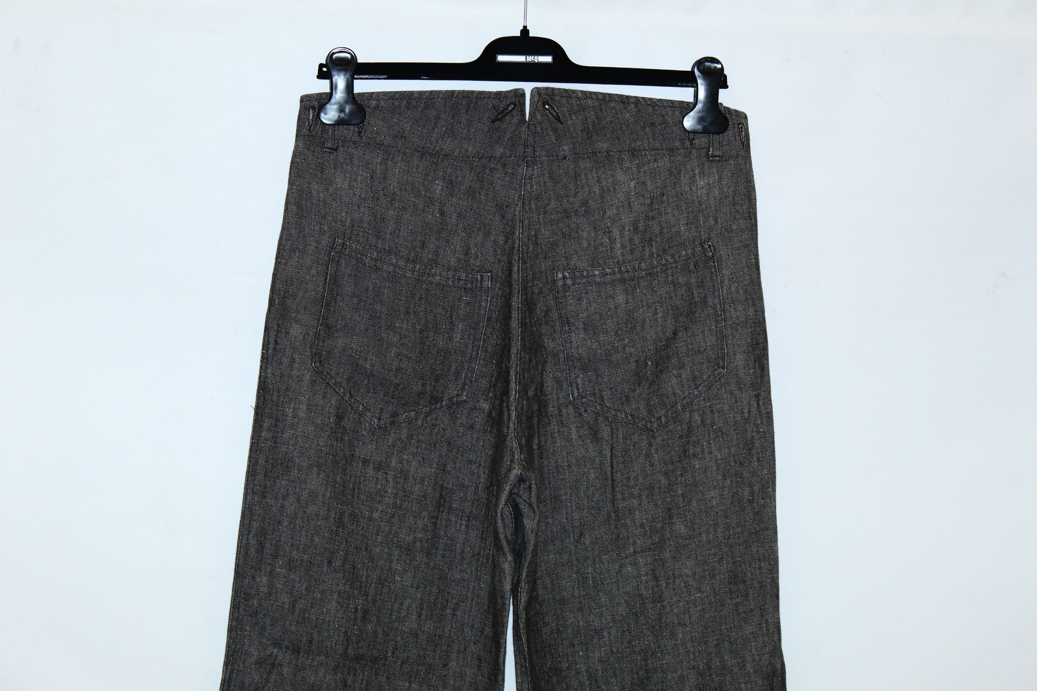 Isabel Marant Isabel Marant Wide Leg Washed Linen Flared Pants Size 28" / US 6 / IT 42 - 5 Thumbnail