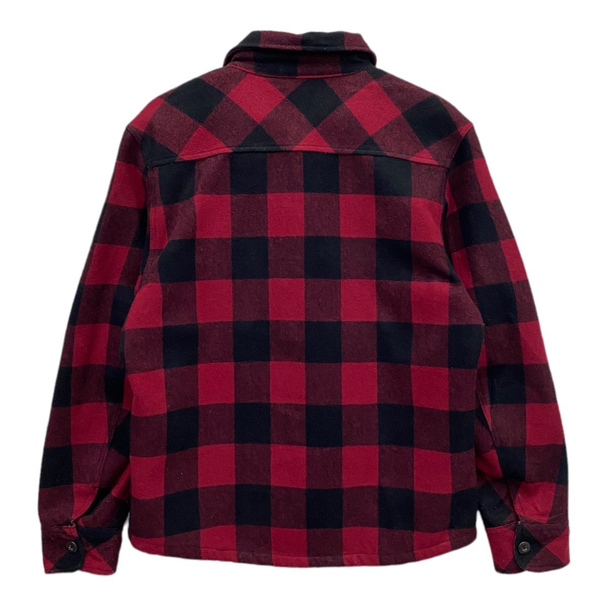 Flannel VILLAND FLANNEL RED CHECKERED WOOL BUTTON UP SHIRT Size US M / EU 48-50 / 2 - 4 Thumbnail