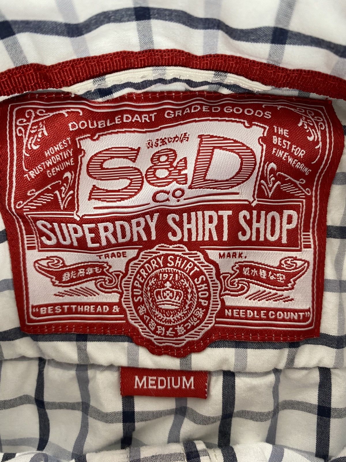 Japanese Brand × Superdry Mens Superdry Shirt Long Sleeve Size M Size US M / EU 48-50 / 2 - 12 Thumbnail