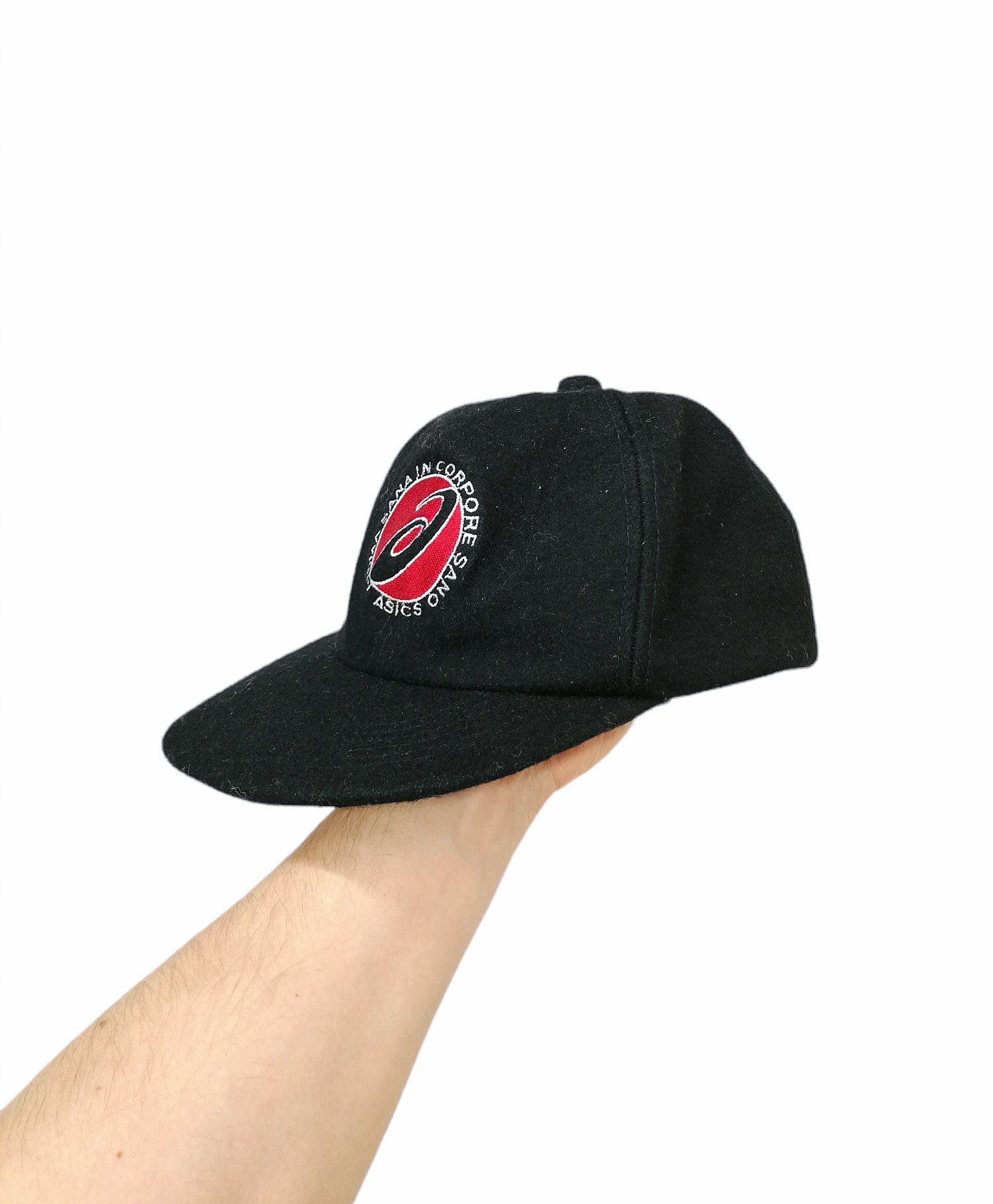 Asics Vintage Asics Cap Wool Hat Embroidered Size ONE SIZE - 6 Thumbnail