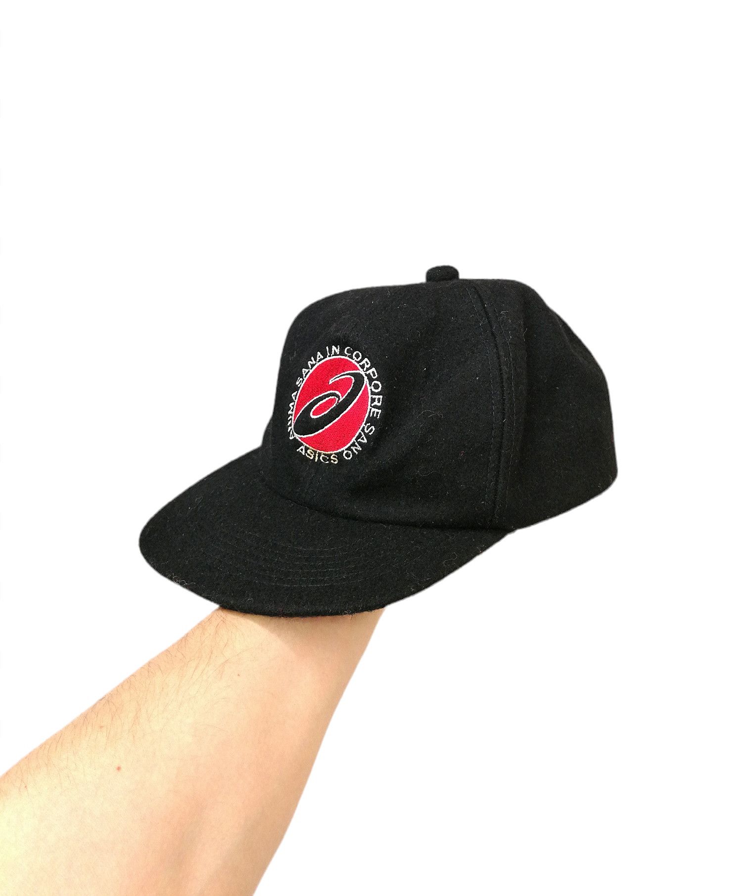 Asics Vintage Asics Cap Wool Hat Embroidered Size ONE SIZE - 2 Thumbnail