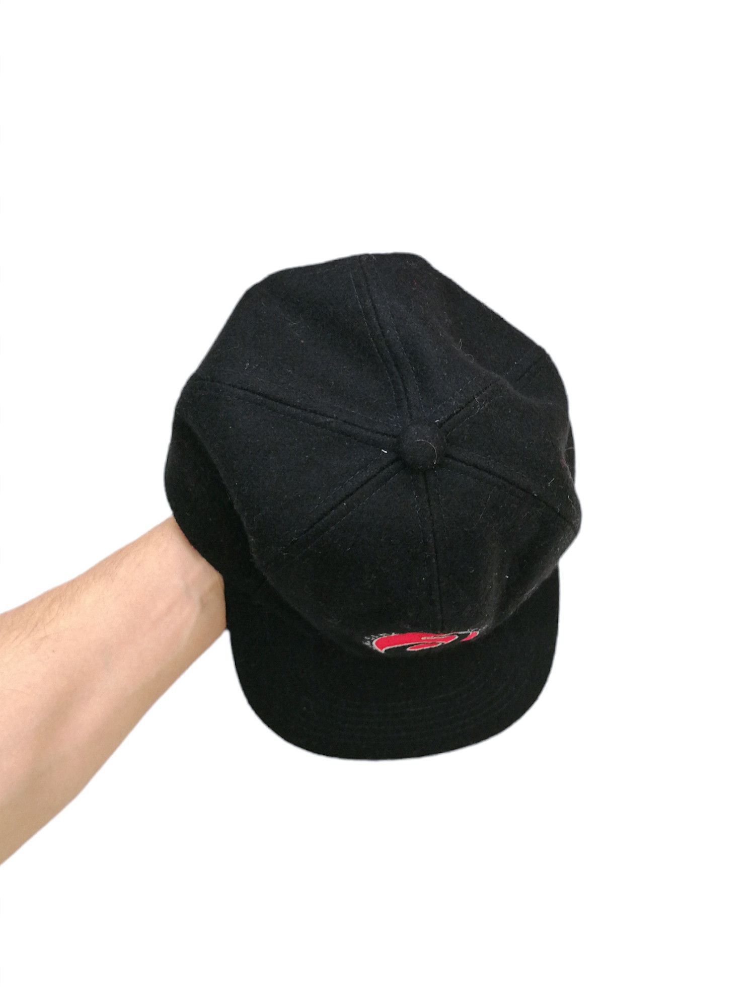 Asics Vintage Asics Cap Wool Hat Embroidered Size ONE SIZE - 4 Thumbnail