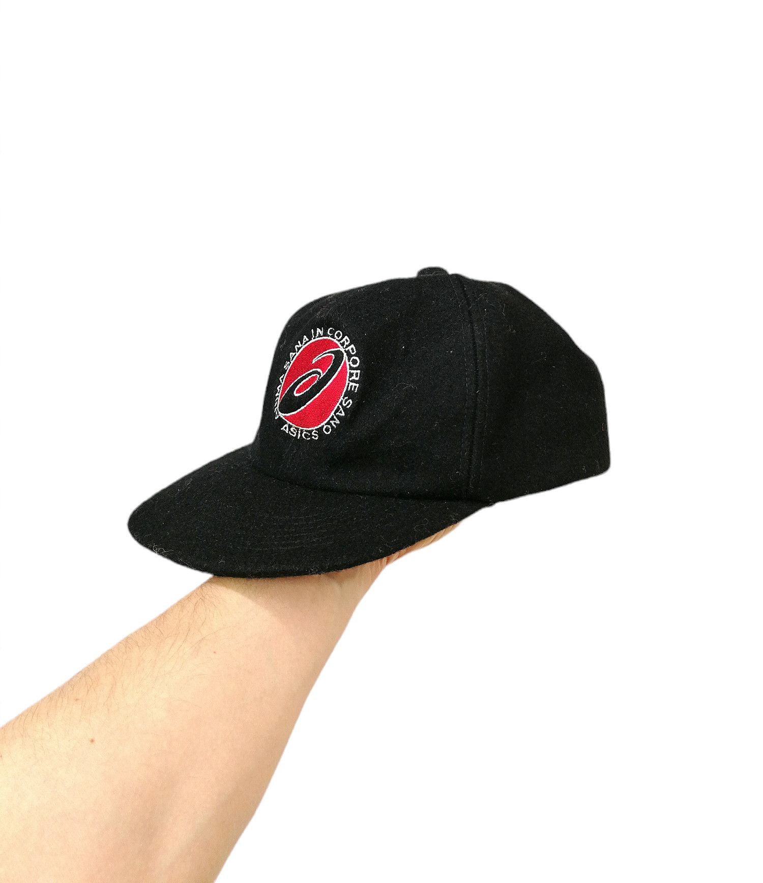 Asics Vintage Asics Cap Wool Hat Embroidered Size ONE SIZE - 5 Thumbnail