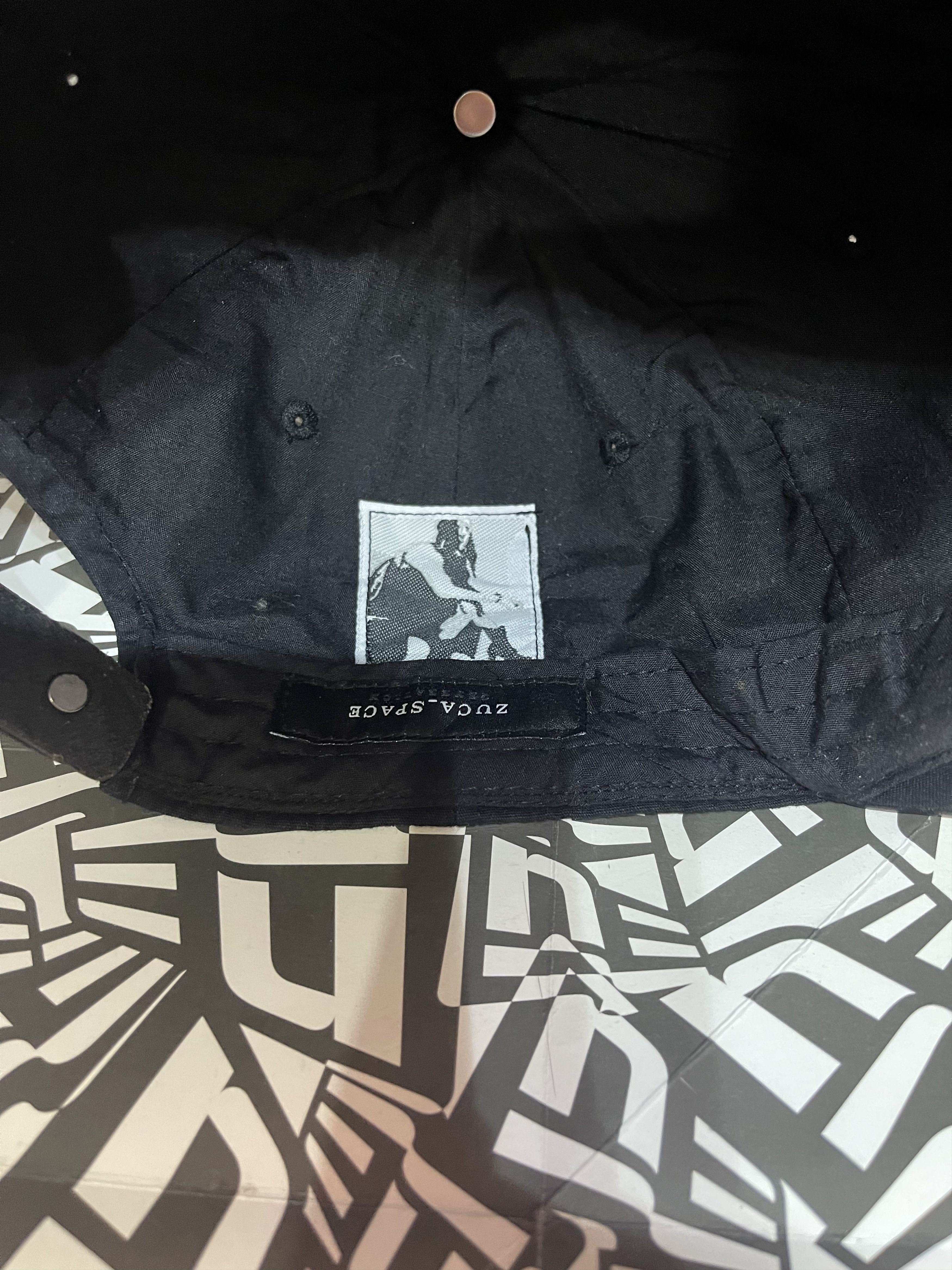Rick Owens × Rick Owens Drkshdw Zuca Space Generation Cap Size ONE SIZE - 3 Thumbnail