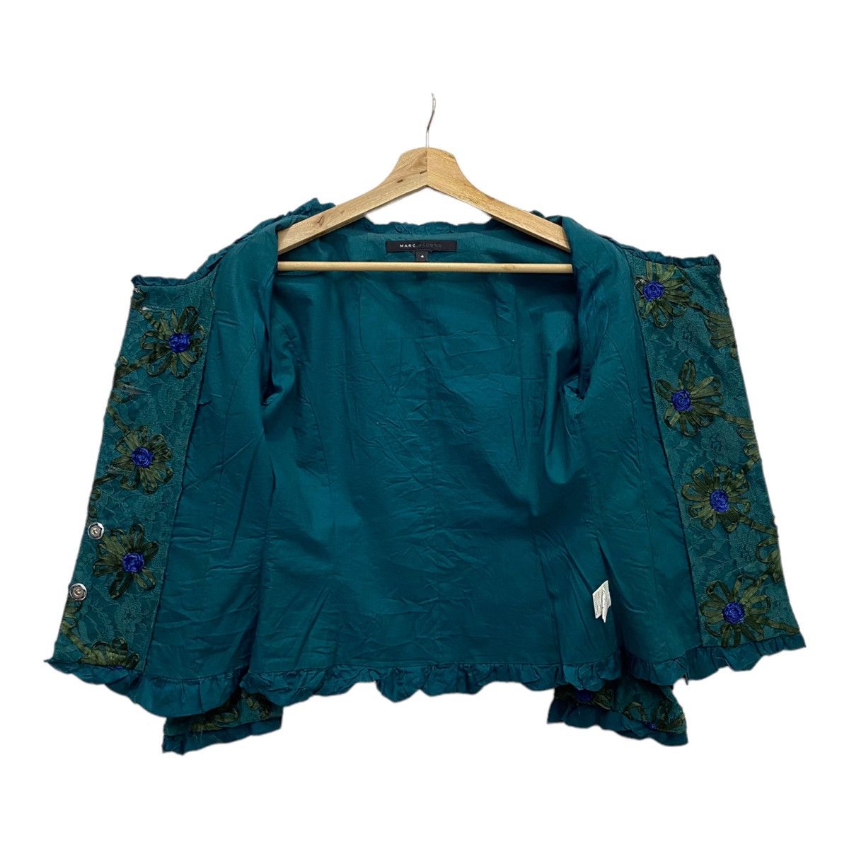 Designer × Marc Jacobs × Marc by Marc Jacobs MARC JACOBS FLOWER DESIGN BUTTON JACKET Size S / US 4 / IT 40 - 4 Thumbnail